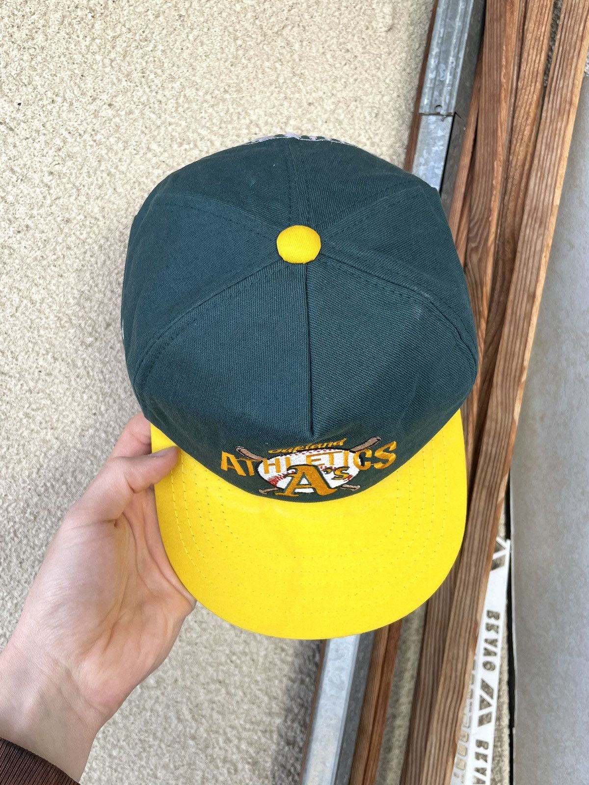 MLB Vintage Oakland Athletics A’s MLB Baseball Cap Hat Snapback Size ONE SIZE - 7 Thumbnail