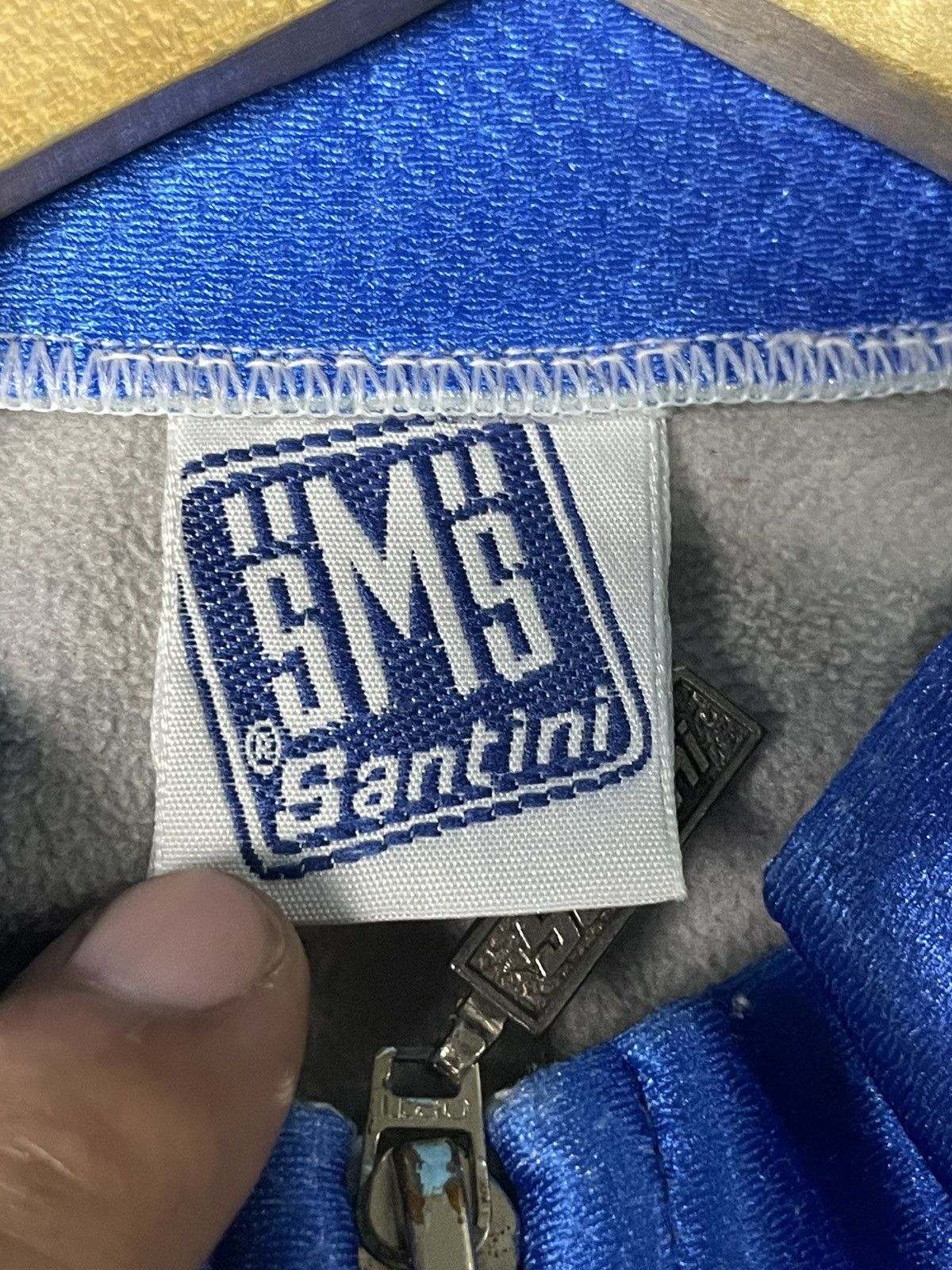 Japanese Brand × Vintage Vintage SMS SANTINI SELLE ITALIA Zipper Jacket (88) Size US XS / EU 42 / 0 - 9 Thumbnail