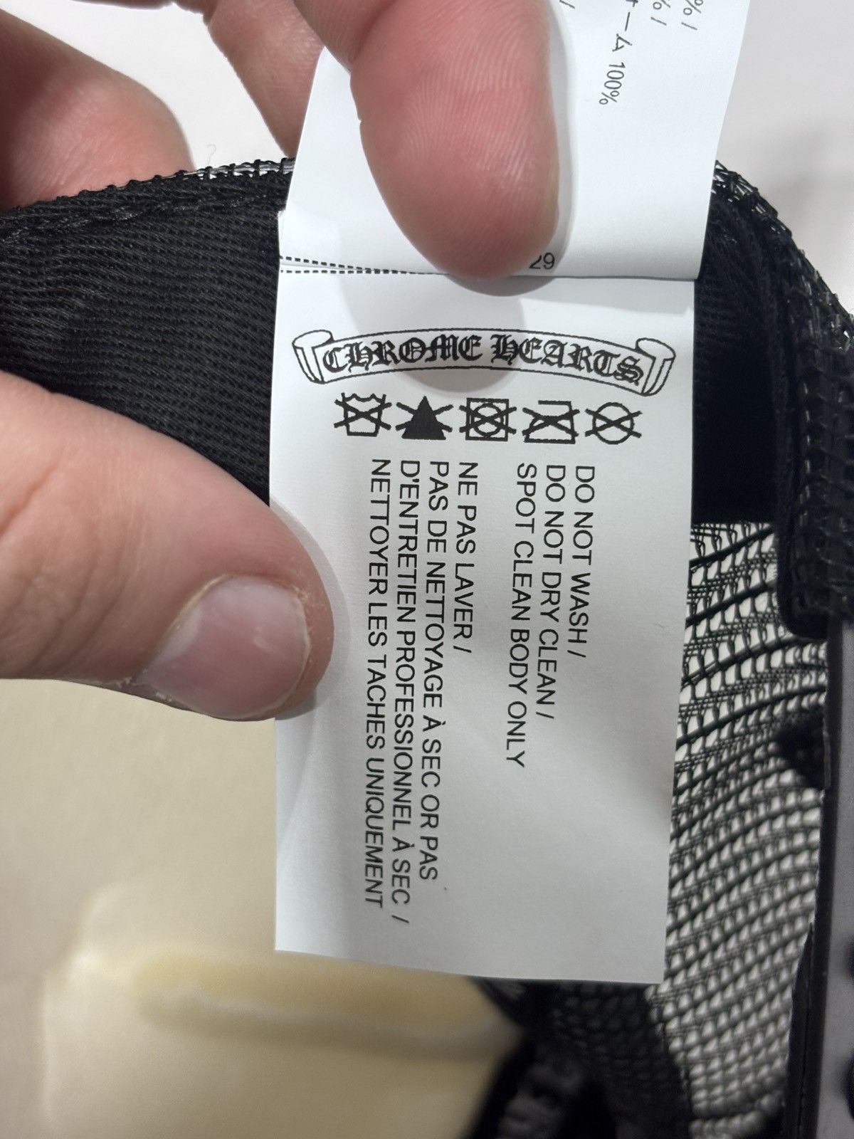 Chrome Hearts Chrome Hearts Eyechart Trucker Hat Size ONE SIZE - 9 Thumbnail