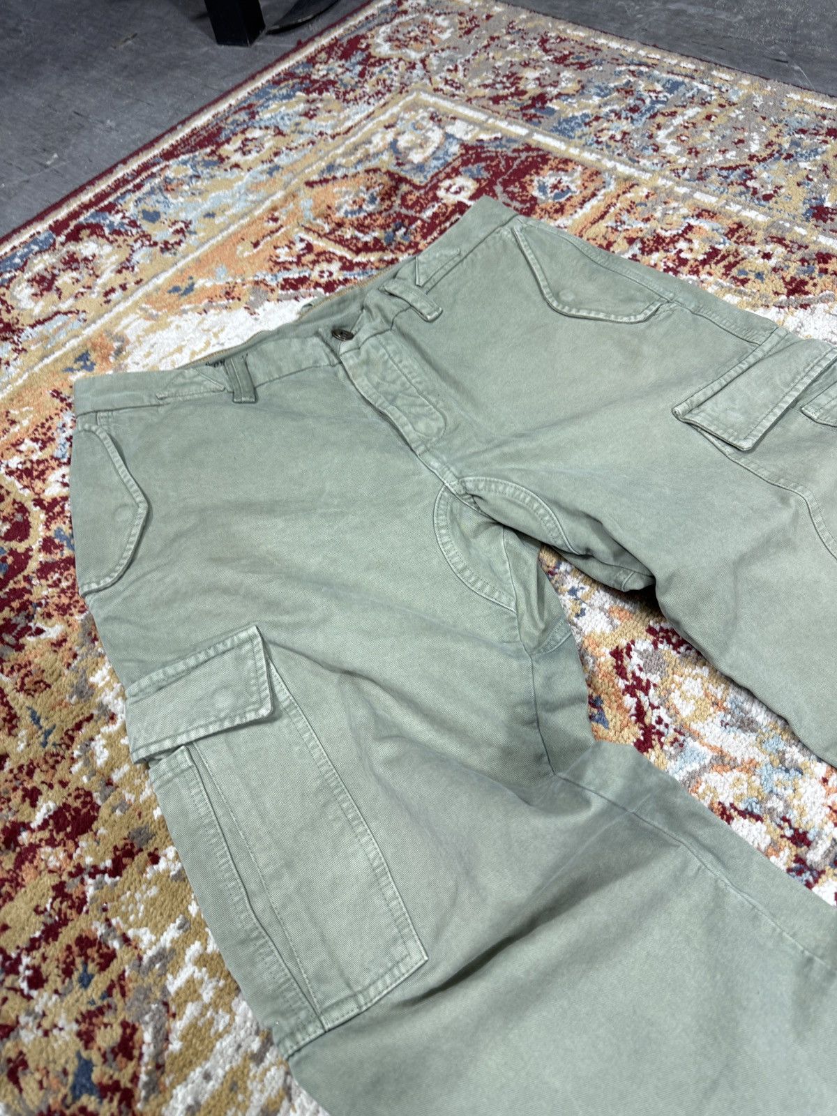 Japanese Brand Vintage Junya Watanabe Balenciaga Style Bondage Cargo Pants Size US 36 / EU 52 - 2 Thumbnail