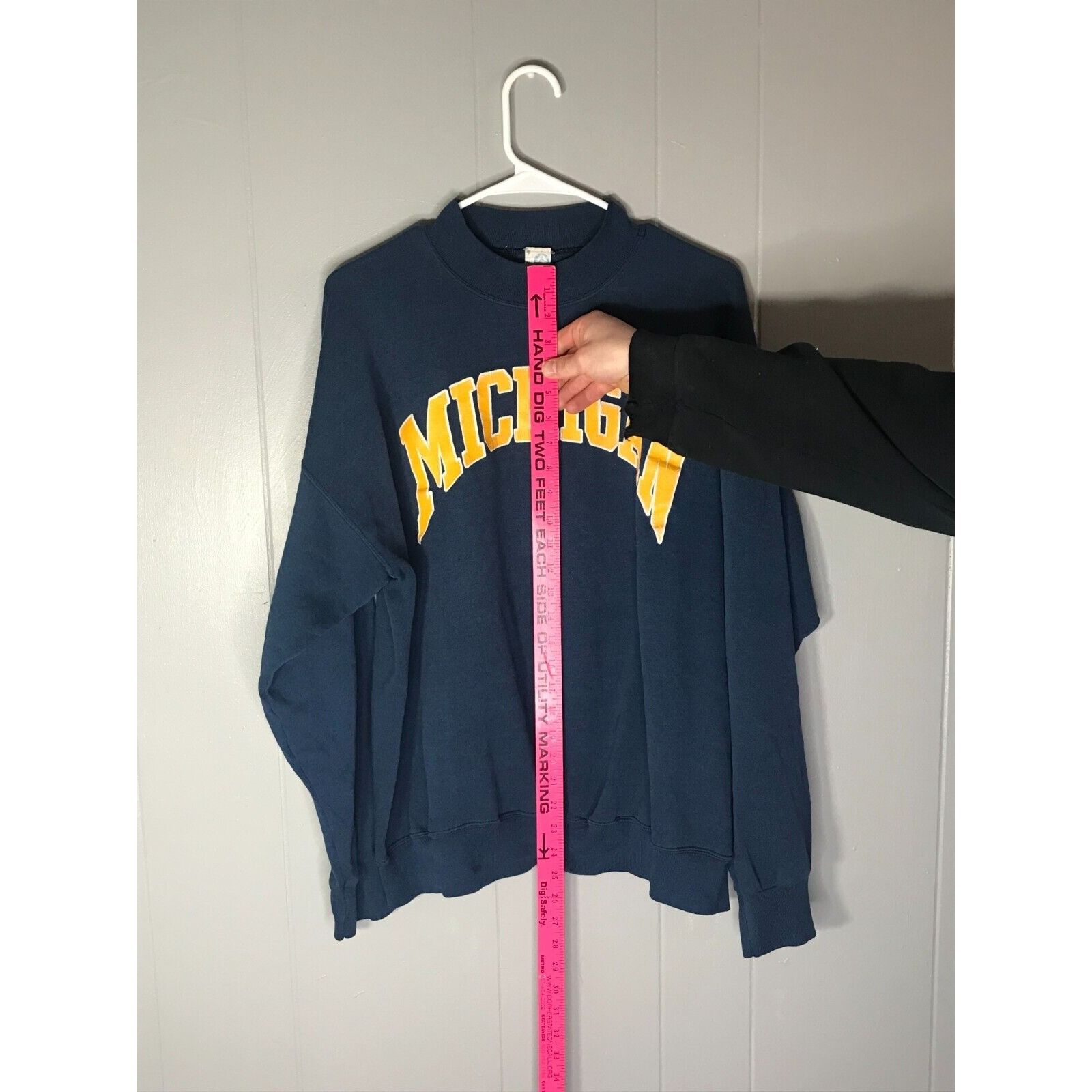 Artek × Vintage Artex University of Michigan Wolverines Mens Turtle Neck Lon Size US XL / EU 56 / 4 - 7 Thumbnail
