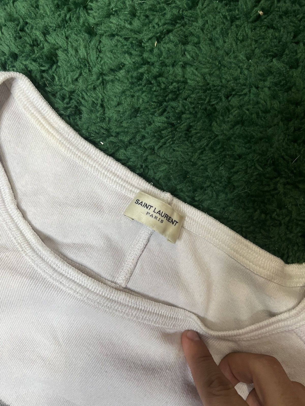 Yves Saint Laurent Saint Laurent Paris Mens Knit T shirt Size US M / EU 48-50 / 2 - 3 Thumbnail