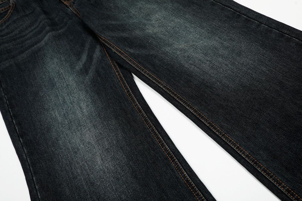 Japanese Brand × Jean Hippie street men's cargo distressed washed flared jeans Size US 32 / EU 48 - 6 Thumbnail