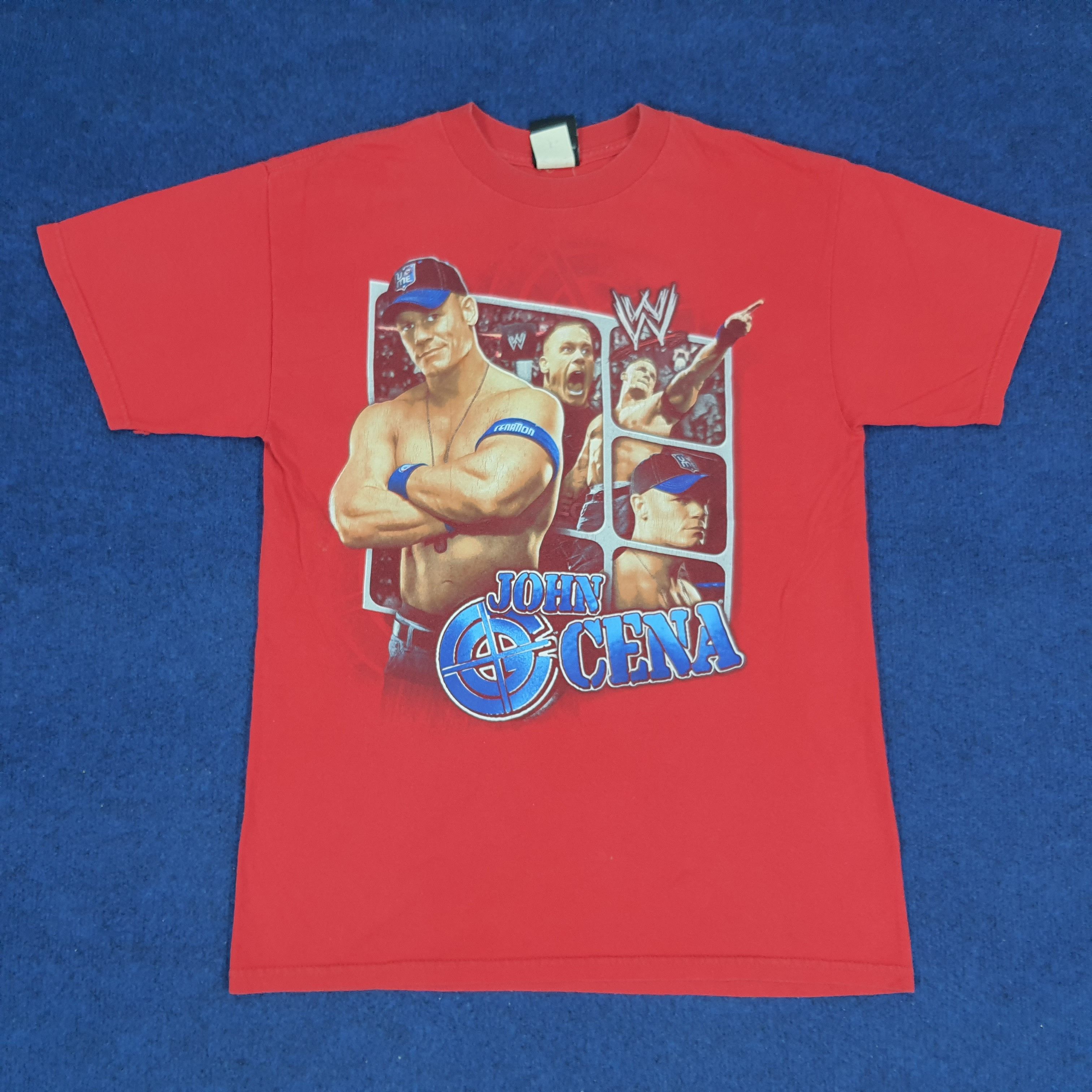 Vintage × WWE Vintage WWE John Cena Tshirt Size US M / EU 48-50 / 2 - 1 Thumbnail
