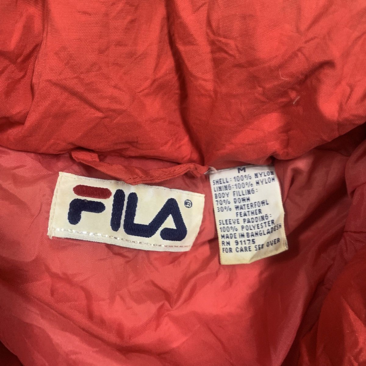 Fila Vtg Fila Puffer Down Jacket Size US M / EU 48-50 / 2 - 8 Thumbnail