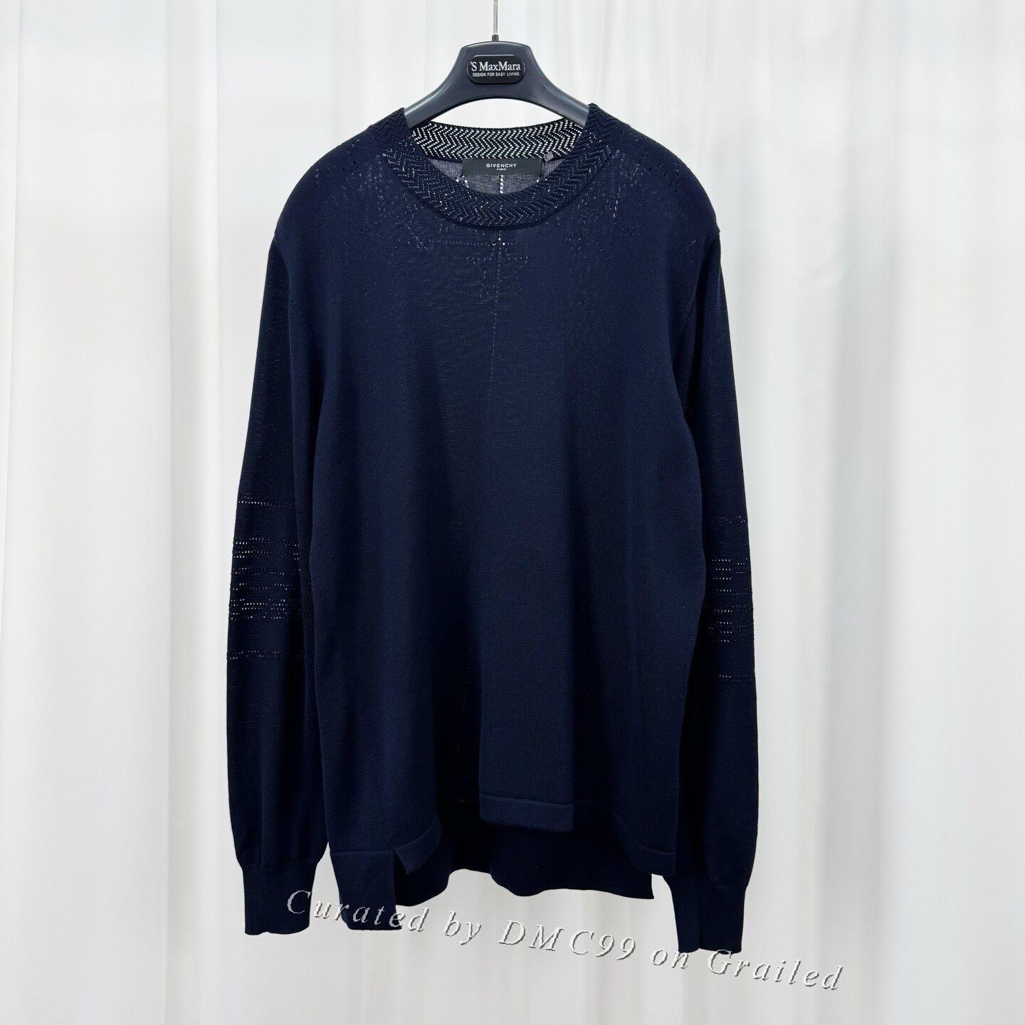 Givenchy Givenchy Deep Blue Star Knit Longsleeve Size US M / EU 48-50 / 2 - 1 Thumbnail