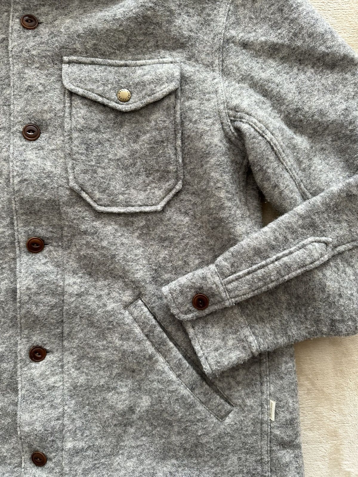 Aime Leon Dore Aime Leon Dore Wool Overshirt Size US S / EU 44-46 / 1 - 2 Thumbnail