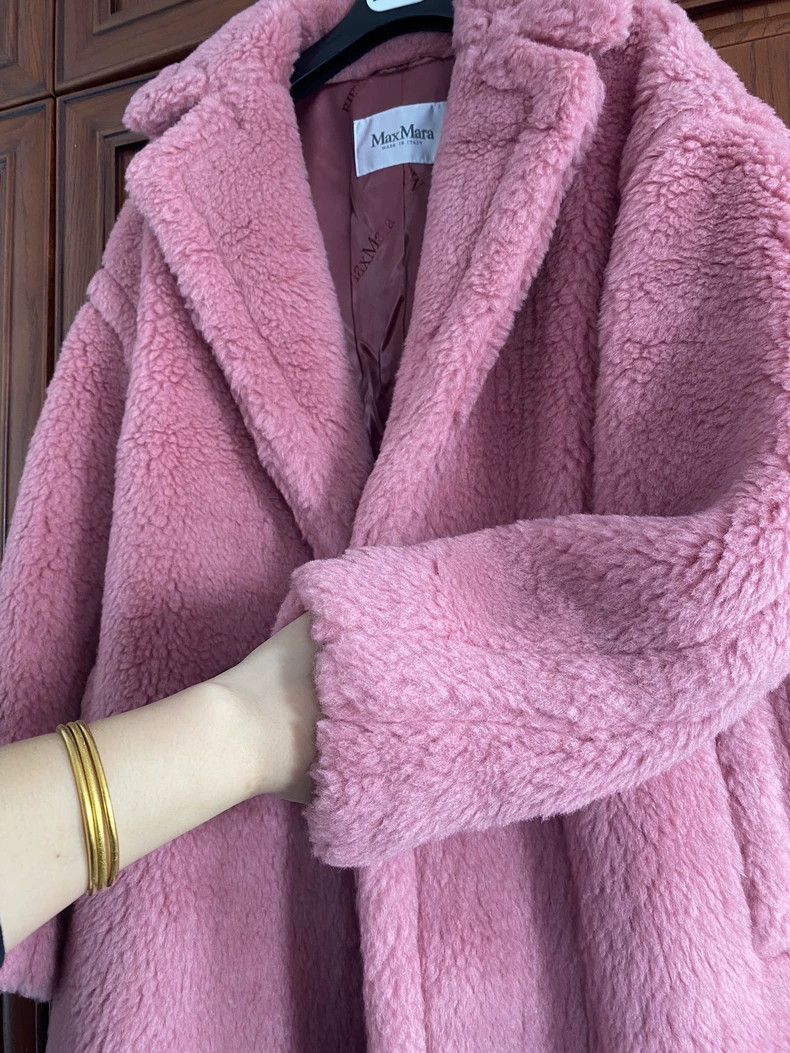 Max Mara Max Mara Pink Teddy bear coat, Size XS / US 0-2 / IT 36-38 - 9 Thumbnail