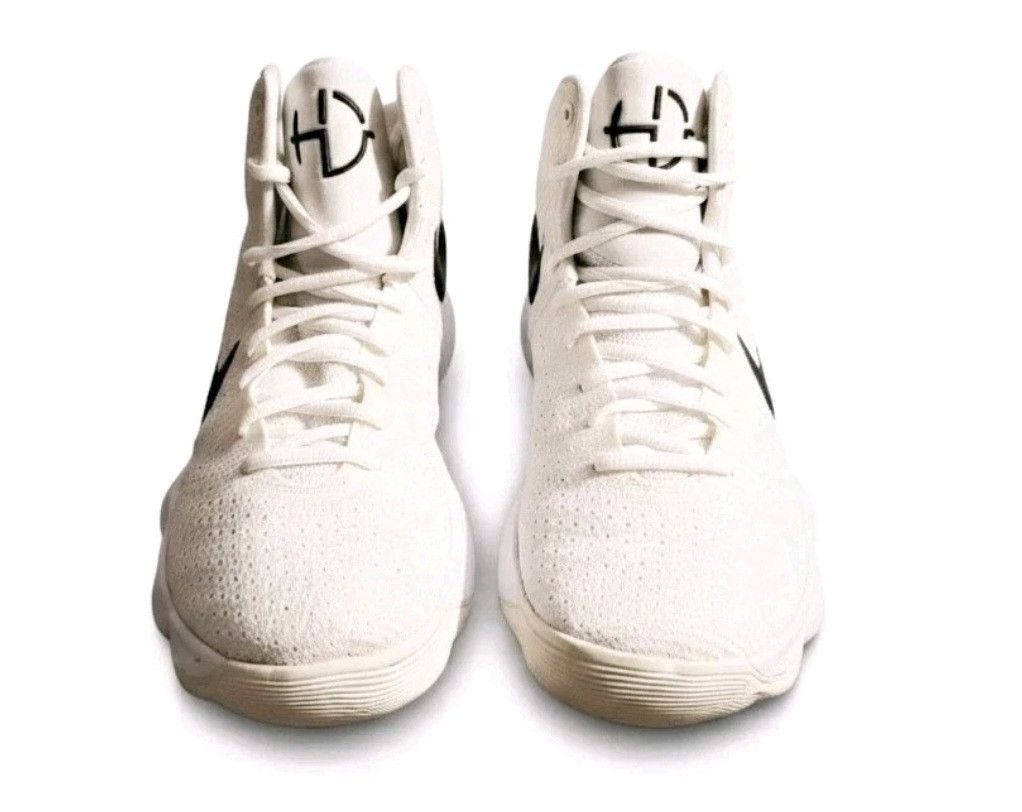 Nike Nike Hyperdunk Flyknit White Black 897808-100 Men's Sz 8.5 Size US 8.5 / EU 41-42 - 5 Thumbnail