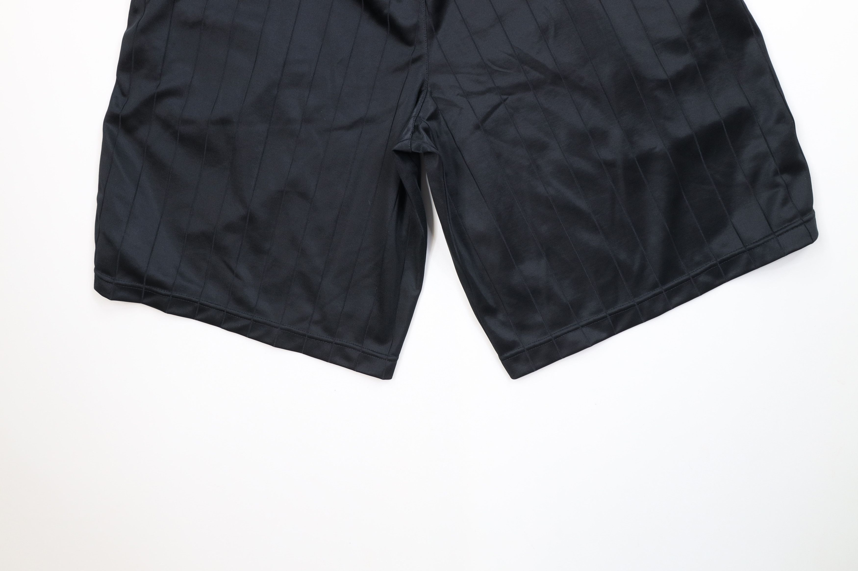 Nike Vintage Y2K Nike Scott Mini Swoosh Pinstriped Shorts Black Size US 36 / EU 52 - 11 Thumbnail