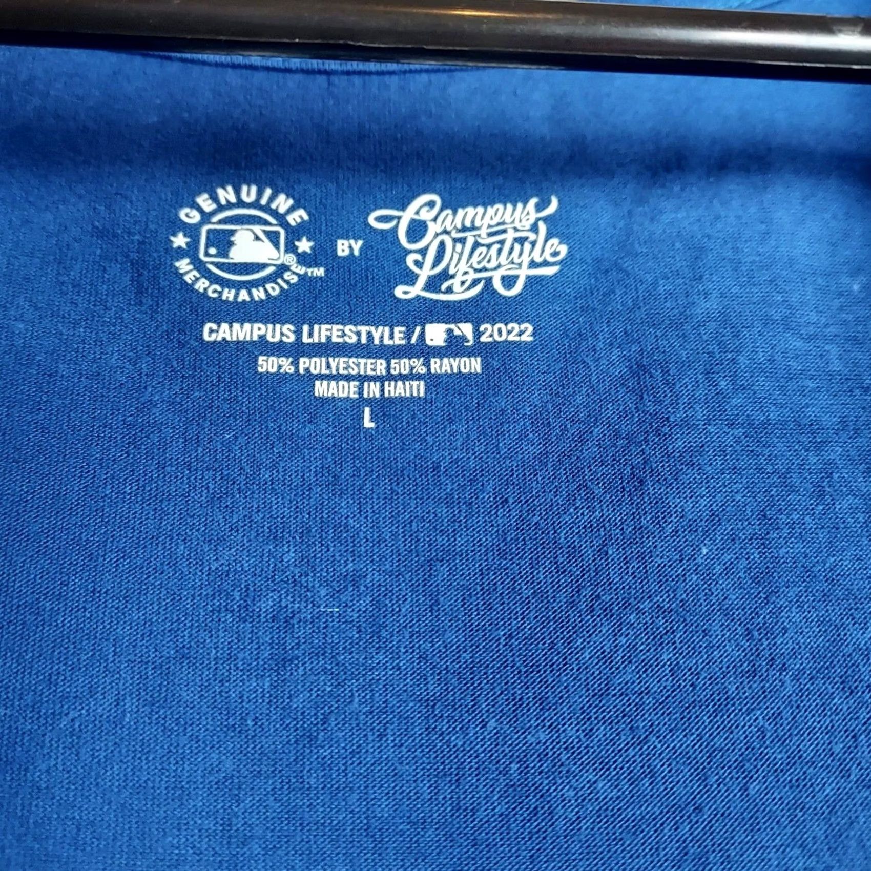 Vintage Campus Lifestyle Chicago Cubs Womens Tank Top L Blue Sleeveless Round Neck Cotton Casual Apparel Womens Cubs Fans Size L / US 10 / IT 46 - 3 Thumbnail
