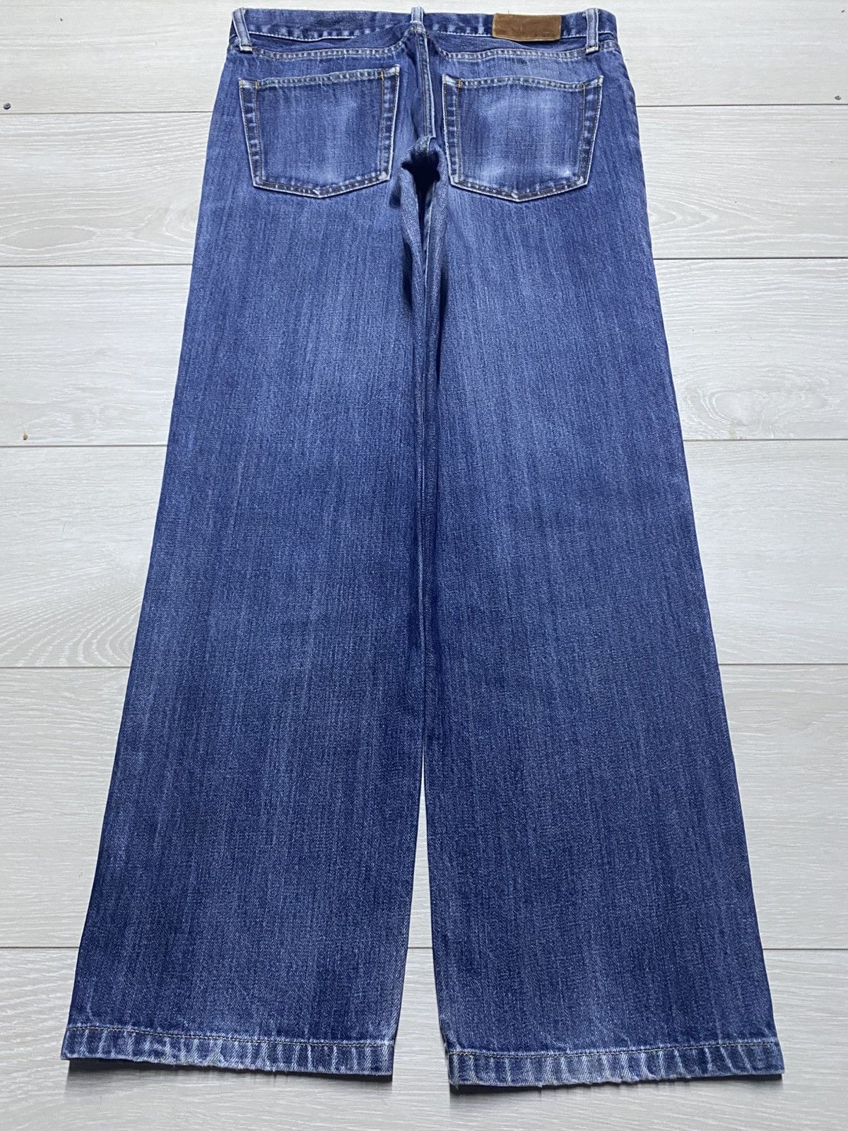 Undercover × Uniqlo Uniqlo S-002 Blue Wash Loose Jeans Size US 32 / EU 48 - 2 Thumbnail