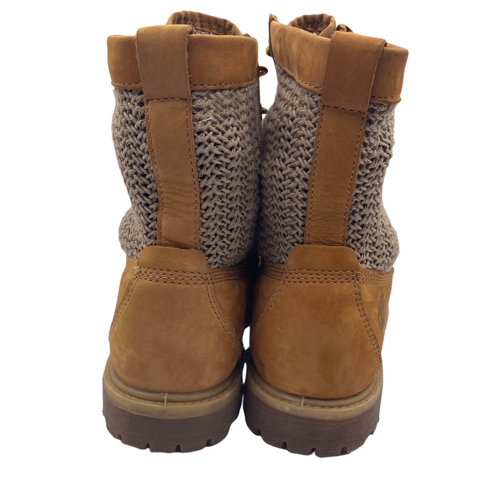 Timberland Timberland Crochet Hi Open Weave Knit Tan Boots Womens 8.5 Size US 8.5 / IT 38.5 - 3 Thumbnail