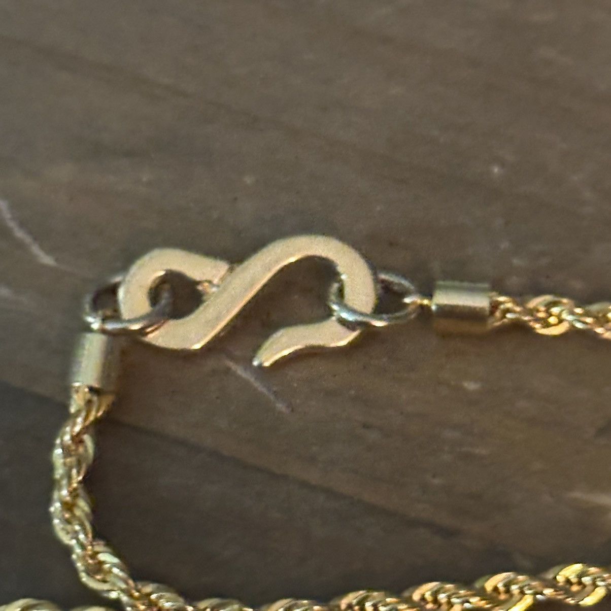 Vintage Vintage long gold tone rope chain necklace Size ONE SIZE - 5 Thumbnail