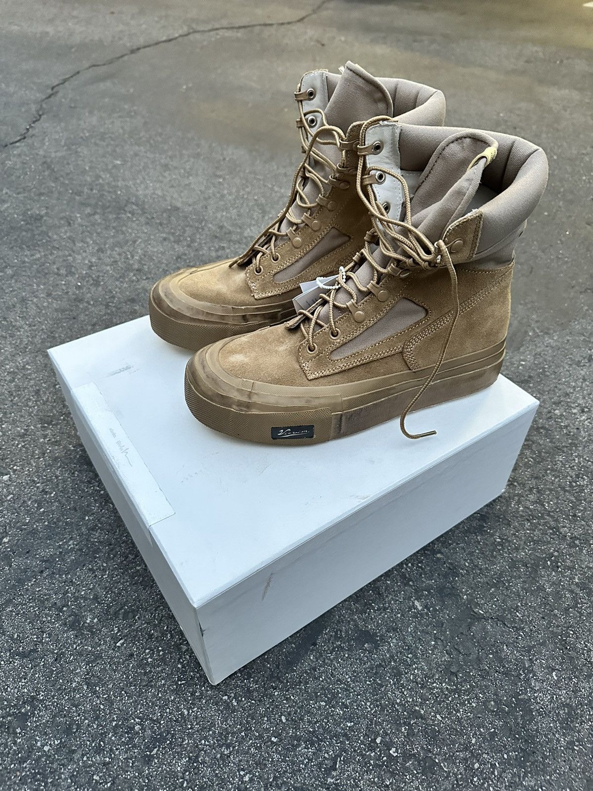 image of Visvim Viacom Tesota ‘91 - Folk Shoes in Brown, Men's (Size 10)