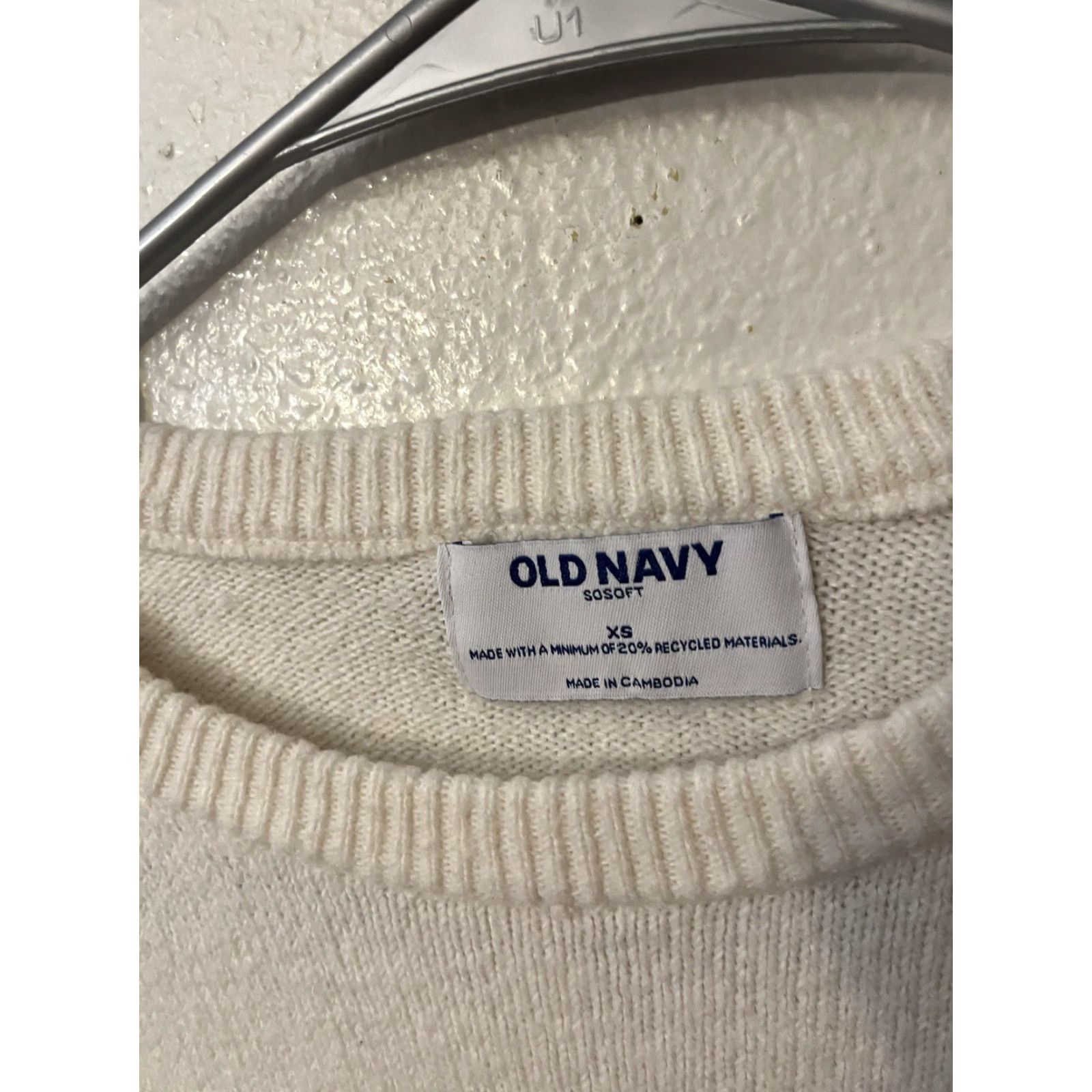Old Navy Old Navy SoSoft Crewneck Tunic Sweater Heather Women's White Shirt Regular XS White Sweater Classic Womens Old Navy Size XS / US 0-2 / IT 36-38 - 2 Thumbnail