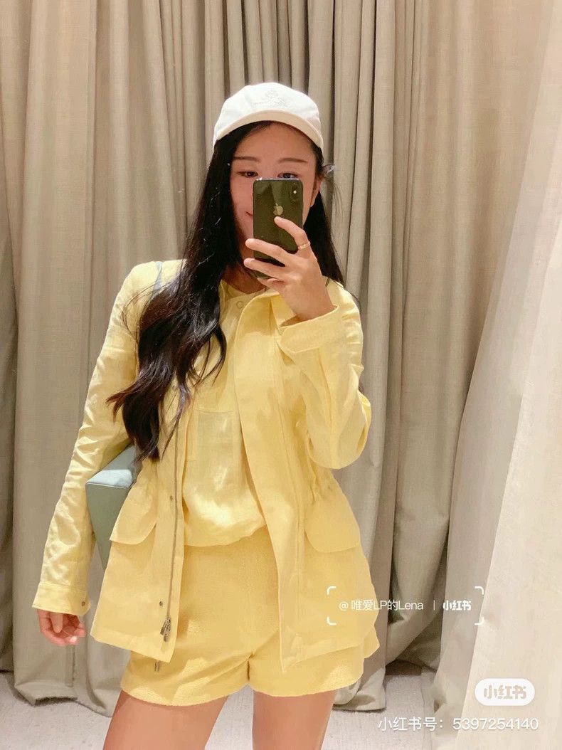 Loro Piana LORO PIANA Yellow linen coat Size XS / US 0-2 / IT 36-38 - 7 Thumbnail
