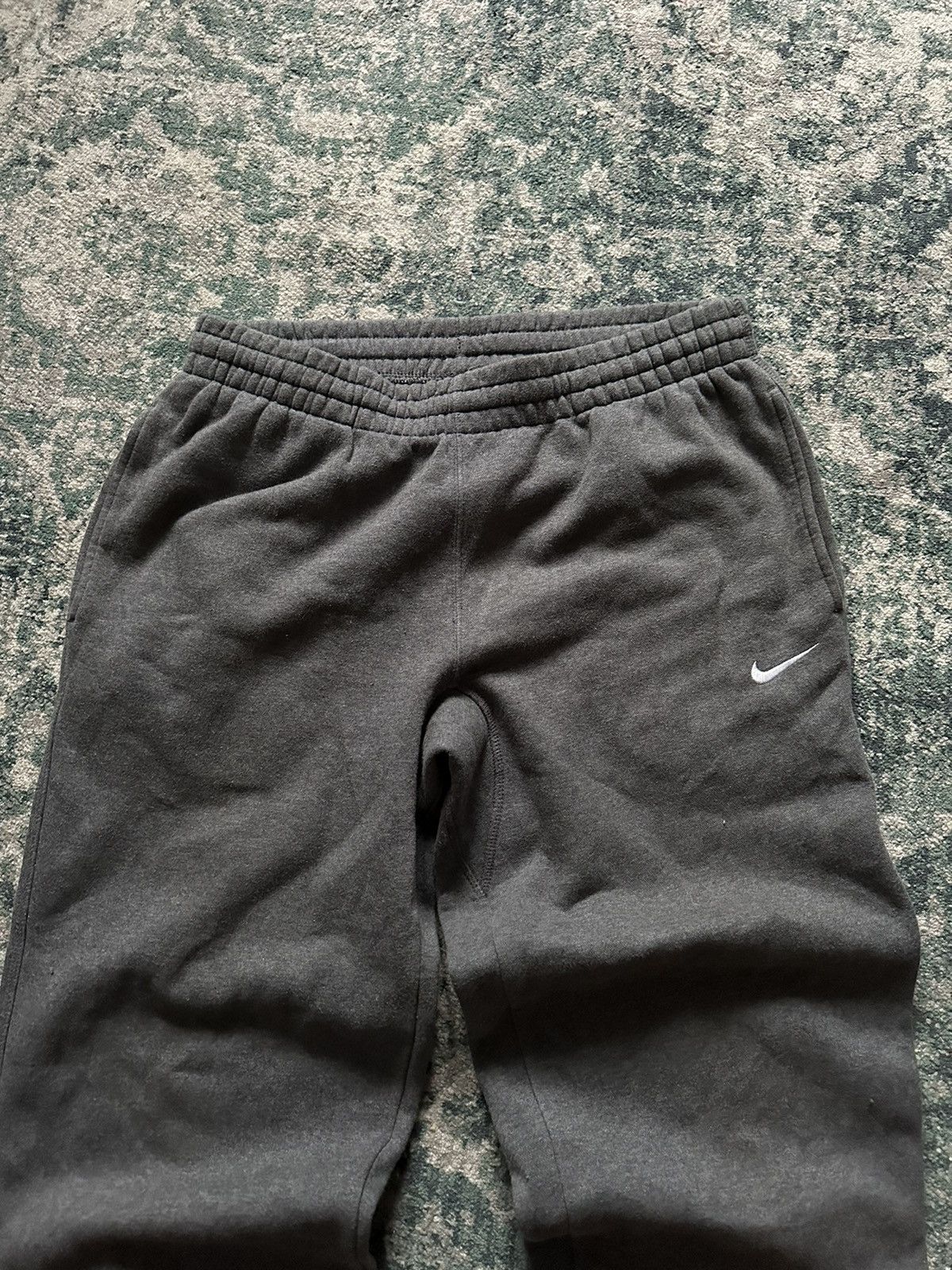 Nike VINTAGE NIKE SWOOSH FLARED COTTON Y2K SWEATPANTS JOGGERS M Size US 32 / EU 48 - 2 Thumbnail