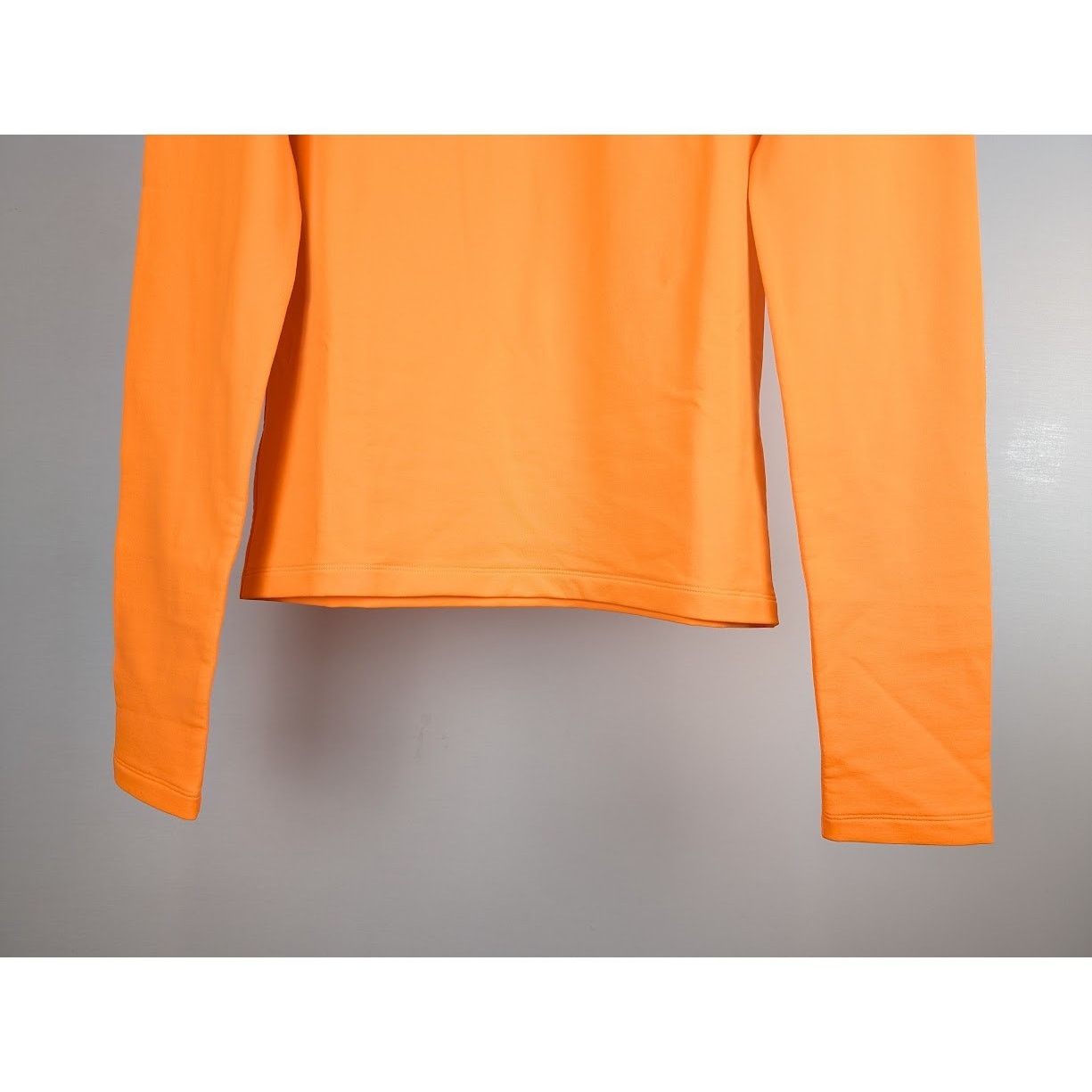 Balmain o1rshd1 Quarter Zip Felpa Shirt in Orange Size US M / EU 48-50 / 2 - 5 Thumbnail