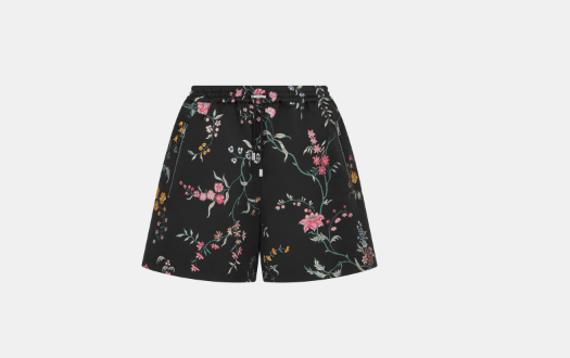 o1bcso1str0524 Shorts in Black