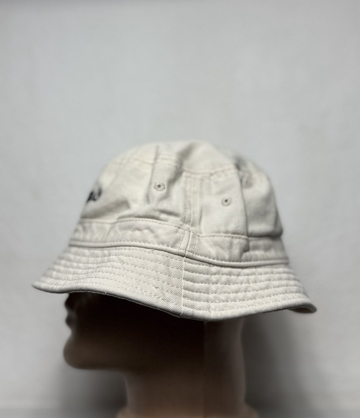 Palm Angels Palm Angels Panama Bucket Hat Luxury White Size ONE SIZE - 3 Thumbnail