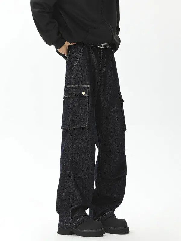 Japanese Brand × Jean Retro loose straight pocket jeans Size US 32 / EU 48 - 5 Thumbnail