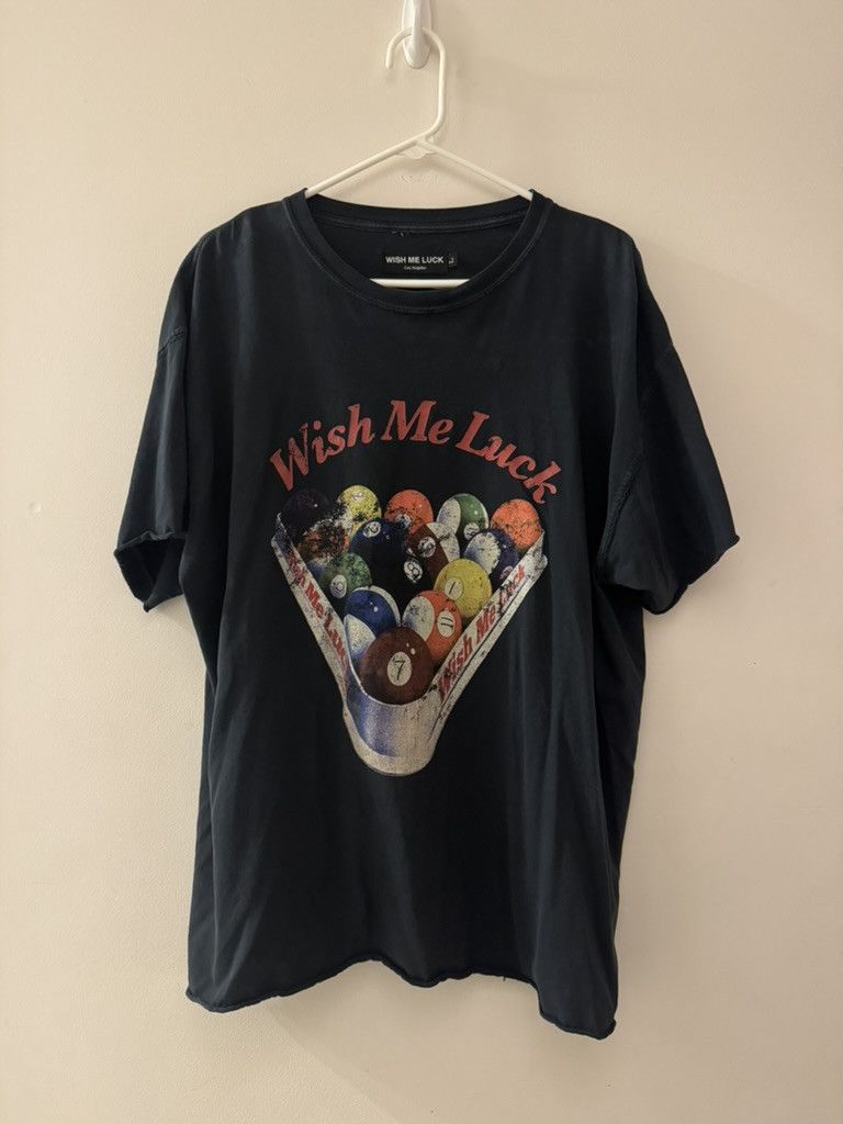 Vintage × Wish Me Luck WISH ME LUCK POOL 8 BALL SHIRT Size US XL / EU 56 / 4 - 1 Thumbnail