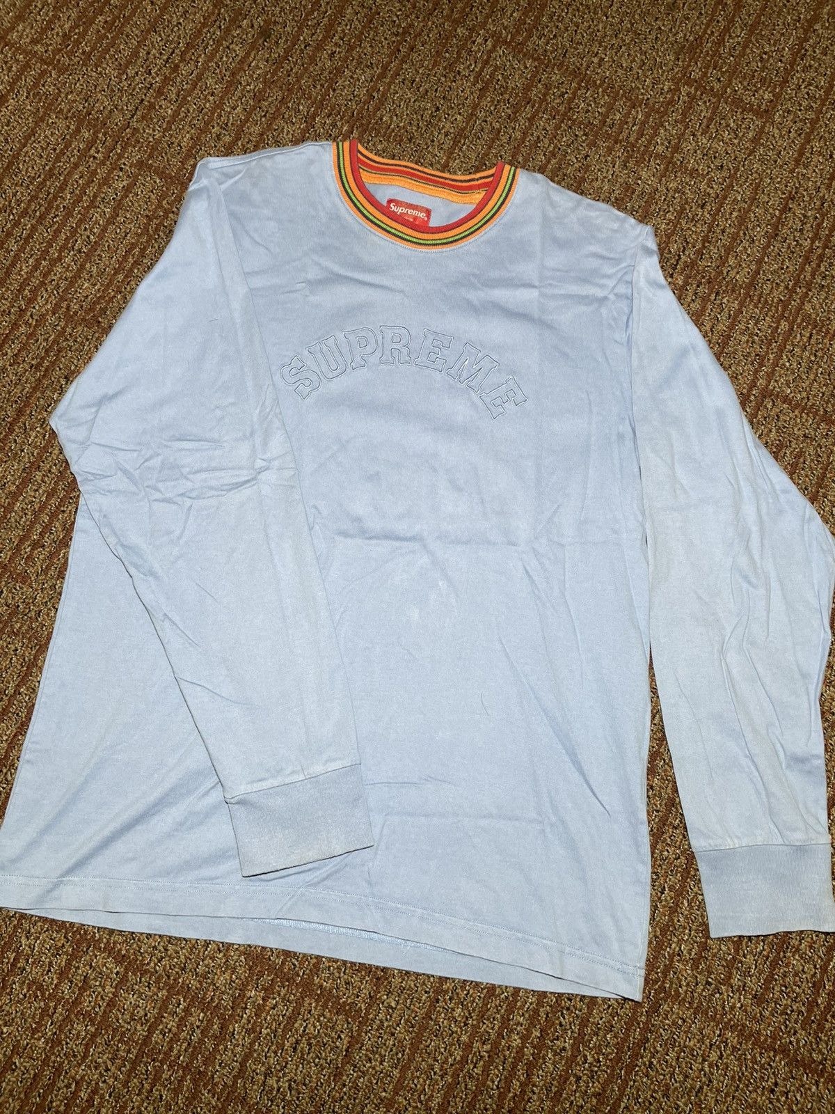 Supreme Supreme Multicolor Striped Rib L/S Top (Medium) Size US M / EU 48-50 / 2 - 1 Thumbnail