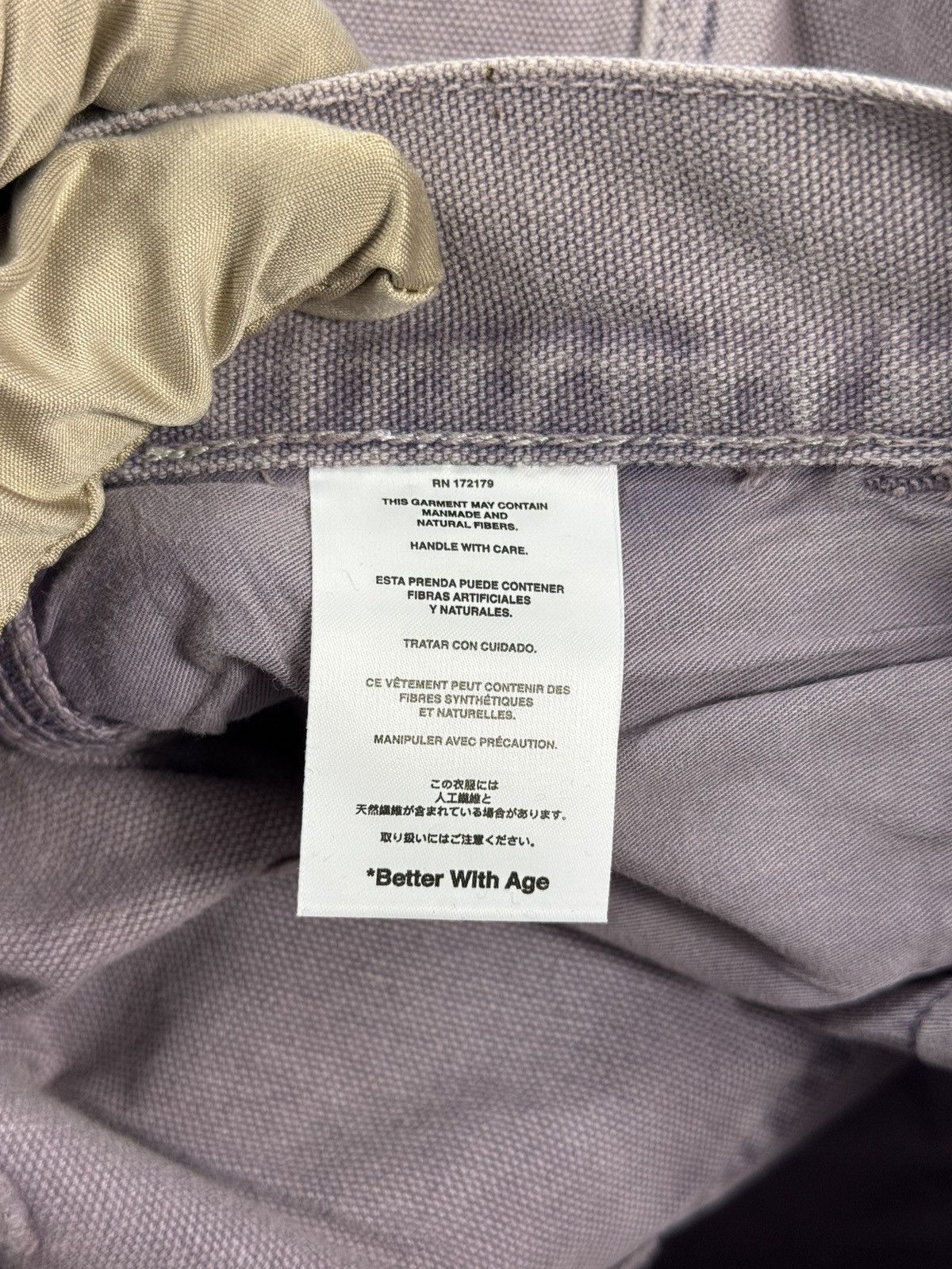 Better With Age GENTLEMENS PATCH WORK CARHARTT CARPENTER TROUSERS Size US 34 / EU 50 - 11 Thumbnail