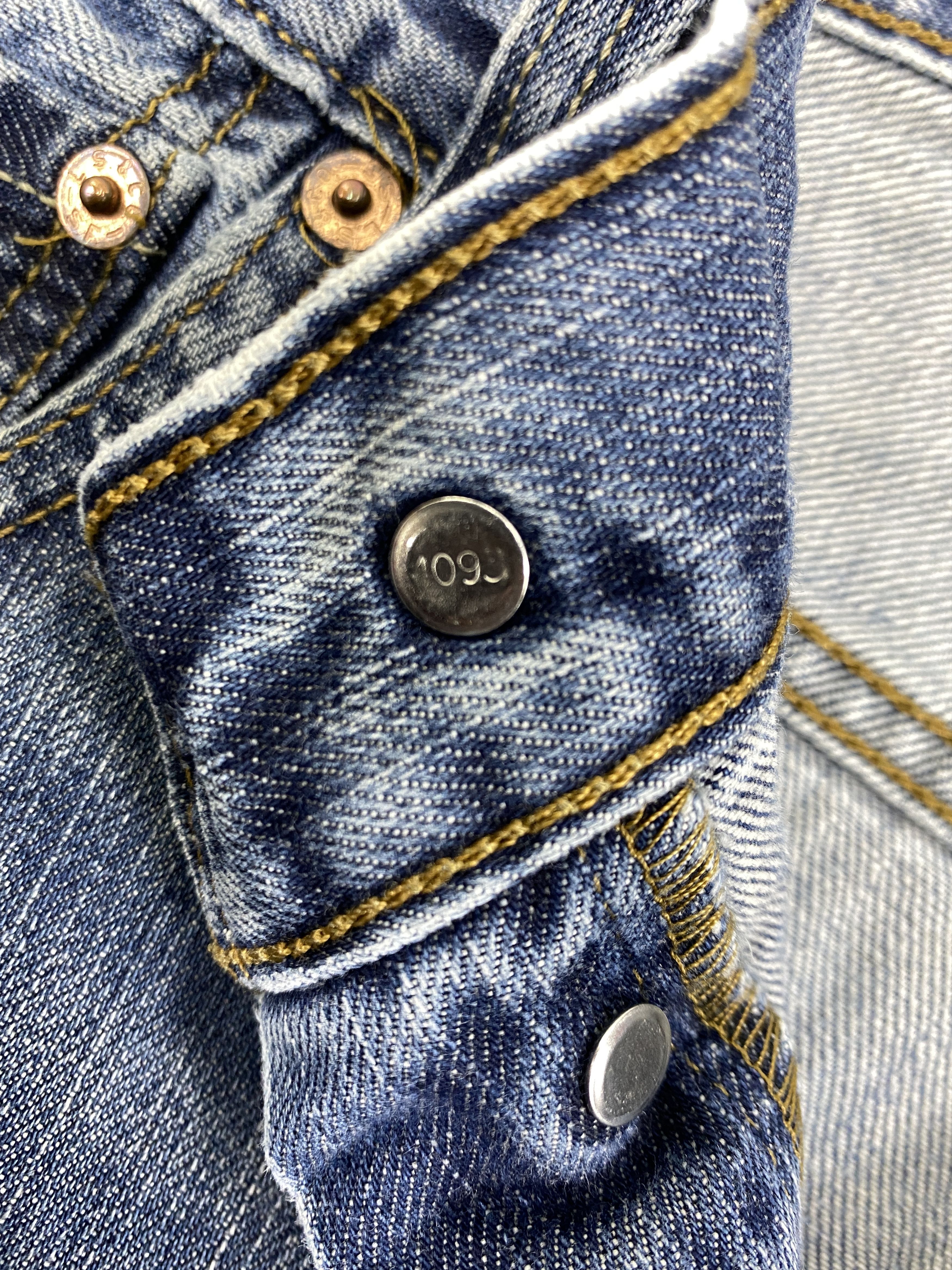 Levi's Dark Blue Vintage Levi's 501 Jeans 34x31.5 Denim -JN1602 Size US 34 / EU 50 - 6 Thumbnail