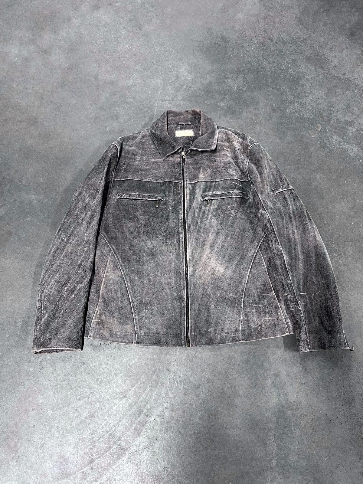 Avant Garde × Vintage Faded Leather Jacket | Grailed Avant Garde × Vintage Faded Leather Jacket | Grailed
