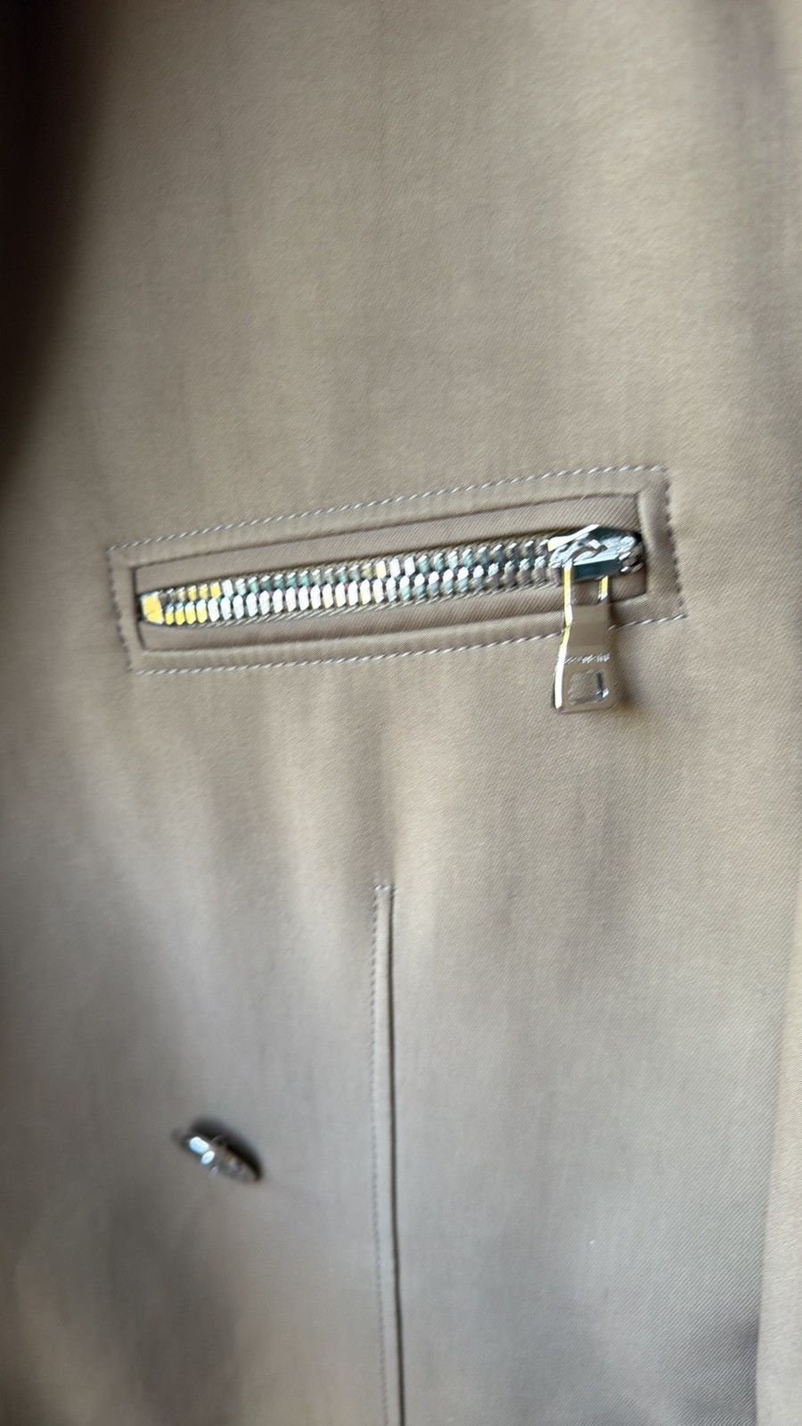 Balmain BALMAIN Taupe Double-Breasted Blazer Size Large/52 NWT Size 52R - 7 Thumbnail