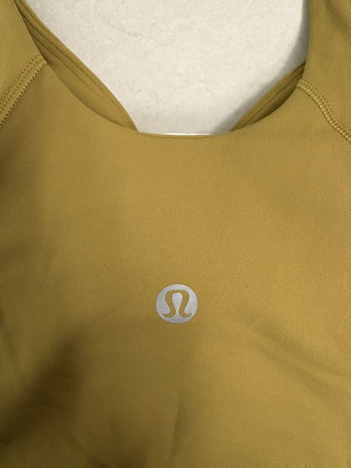 Lululemon Align Cropped Nulu Tank in Auric Gold Size 4