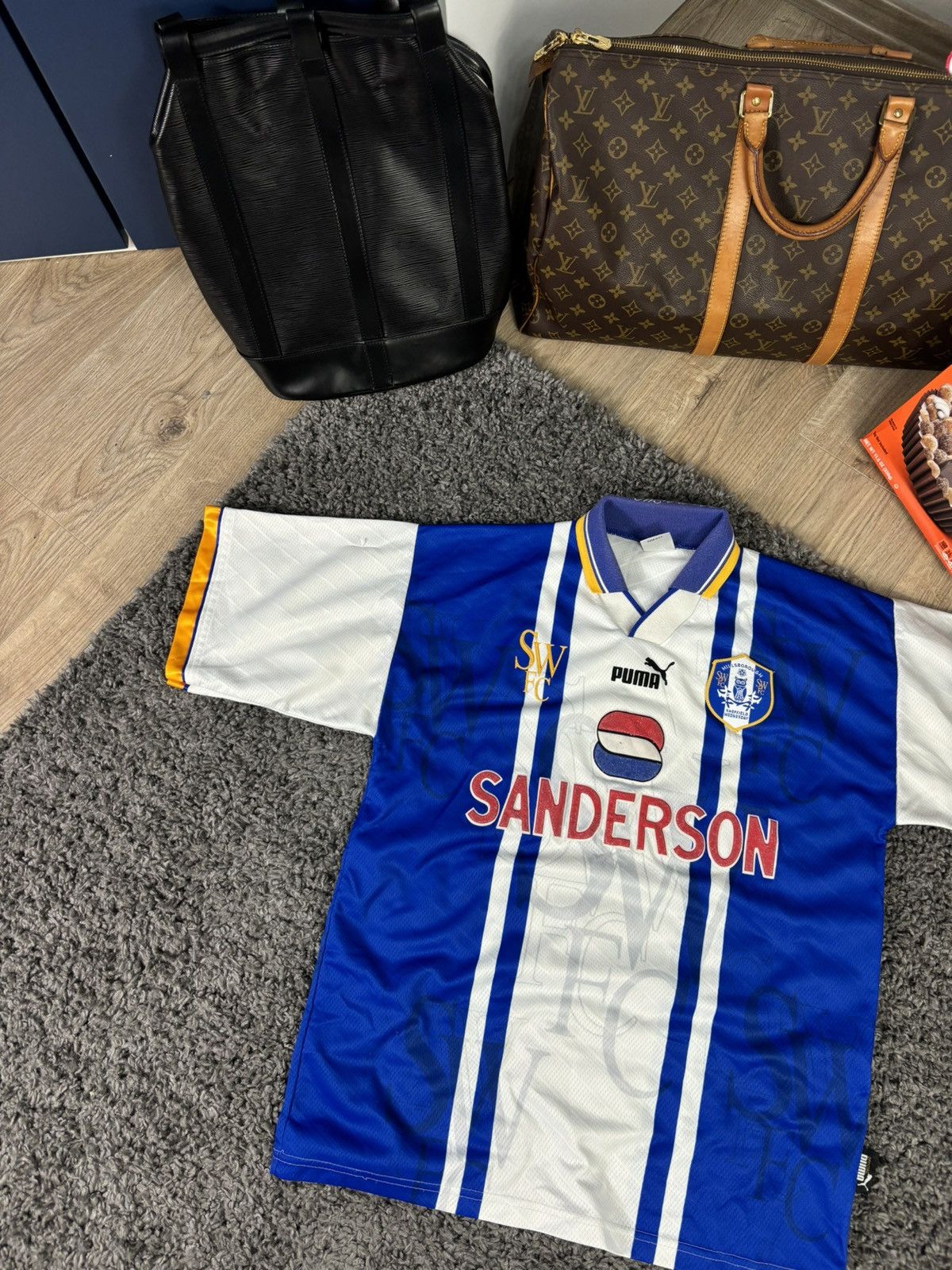 Puma × Vintage Vintage Puma Sheffield Wednesday FC 1995/97 football shirt Size US L / EU 52-54 / 3 - 2 Thumbnail