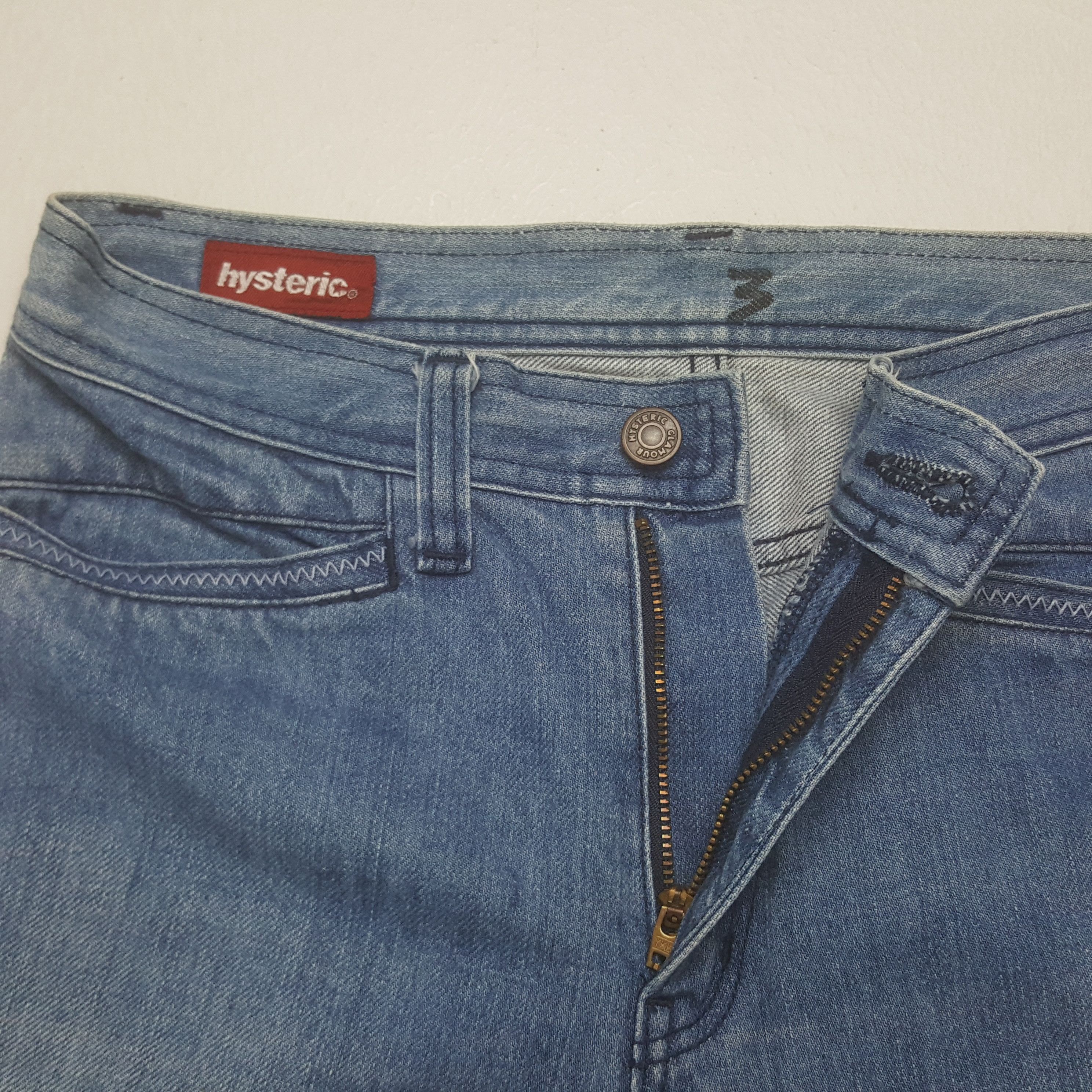 Hysteric Glamour × Japanese Brand × Vintage Vintage Hysteric Glamour Japanese Brand Bootcut Jacket Size US 27 - 7 Thumbnail