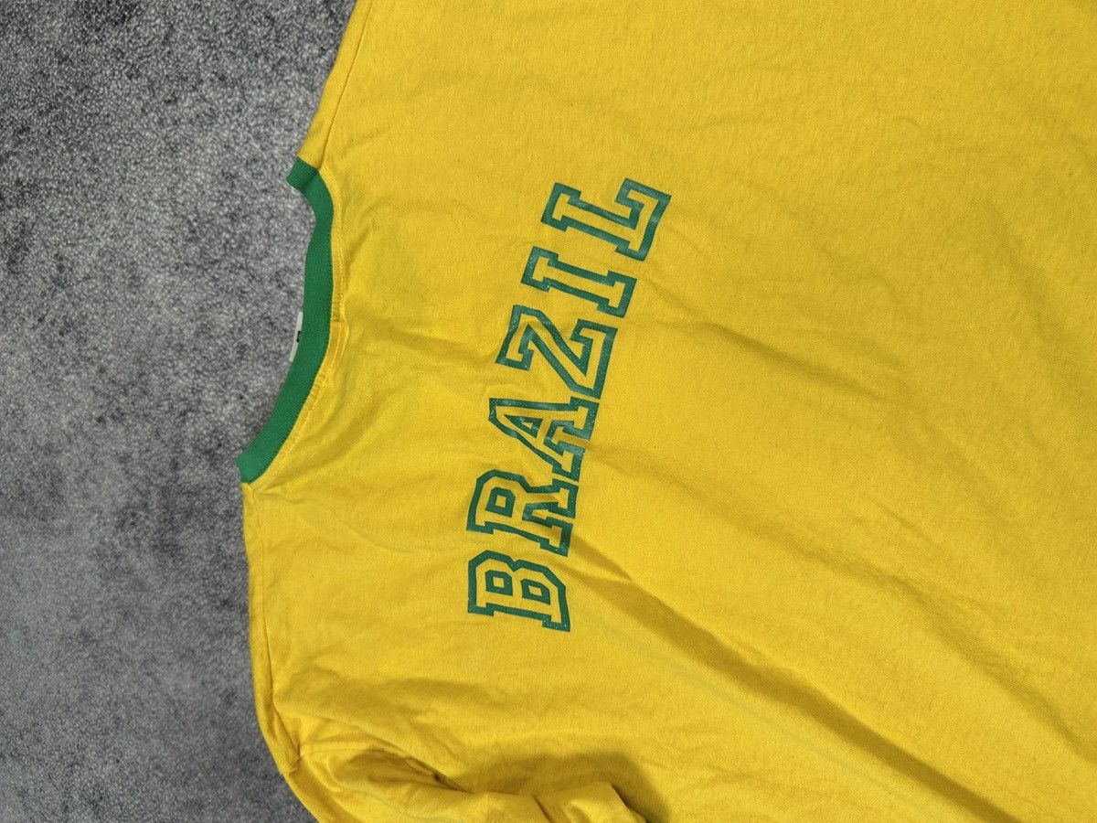 Vintage Y2K Nike Brazil Soccer Jersey Blokecore Rare Style S Casual Size US XL / EU 56 / 4 - 4 Thumbnail