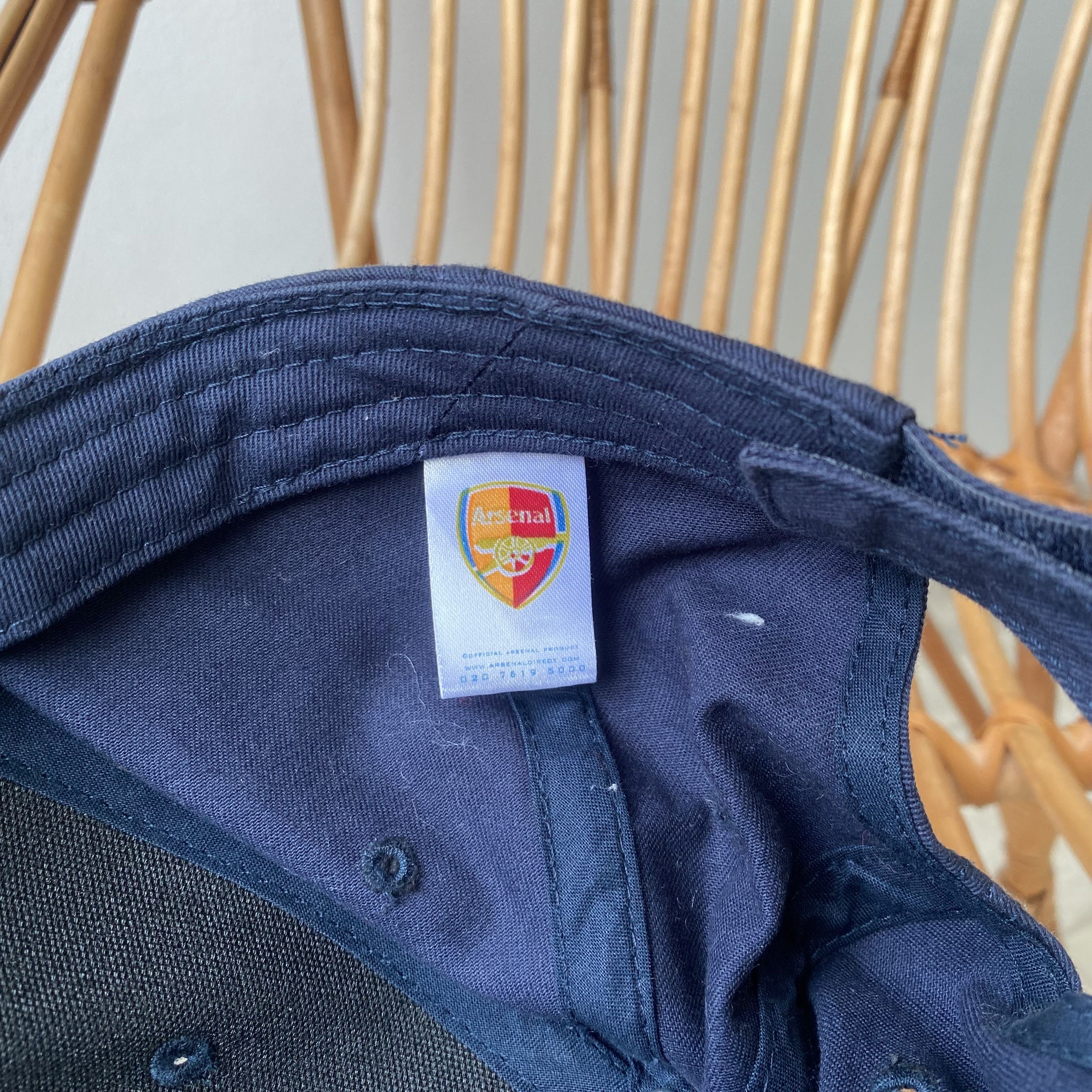 Nike Blockore FC Arsenal big logo cap Y2K jersey Dad hat Vintage Size ONE SIZE - 6 Thumbnail