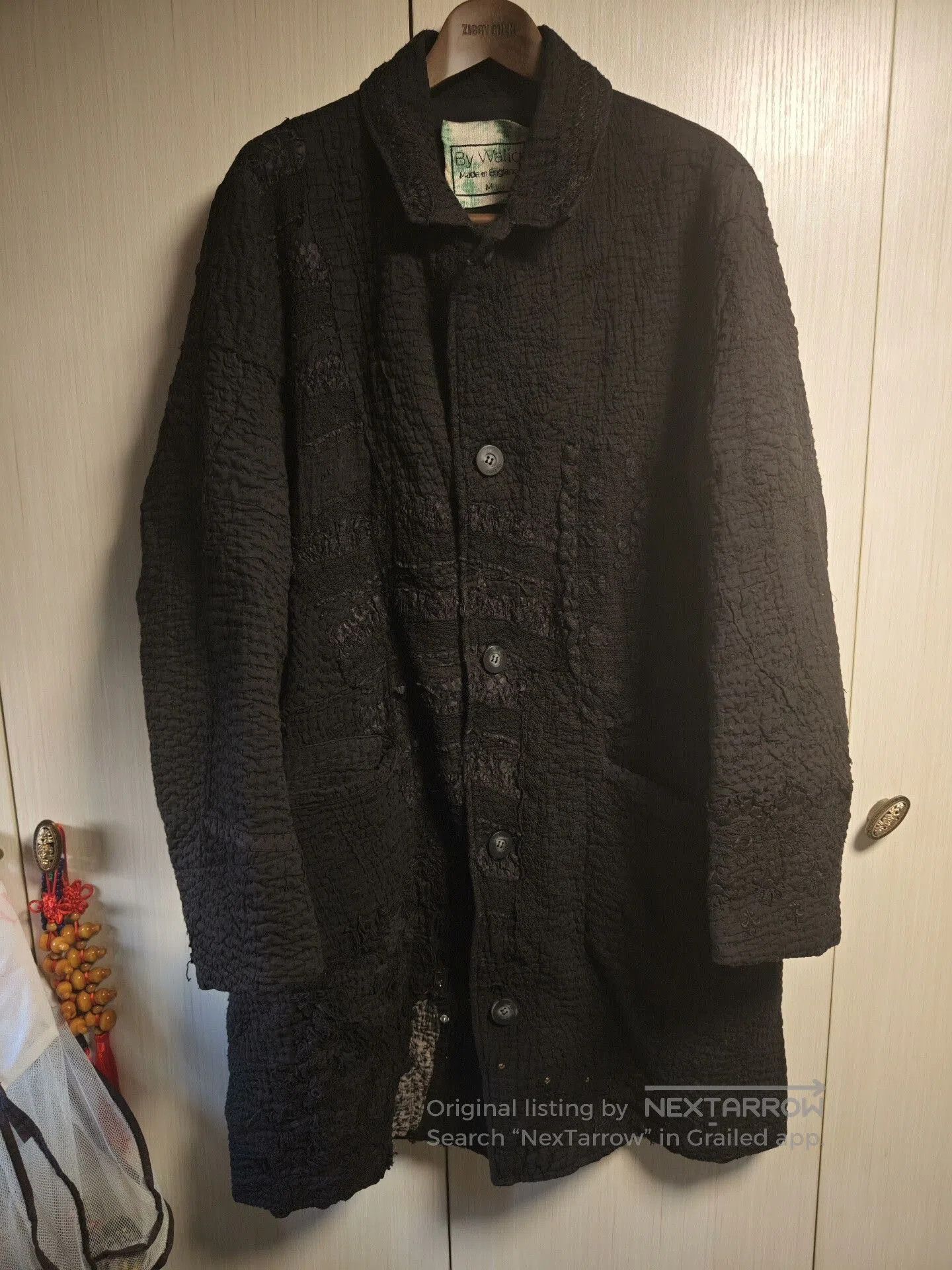 By Walid Walid Sashiko Coat Black M. Size US M / EU 48-50 / 2 - 1 Thumbnail