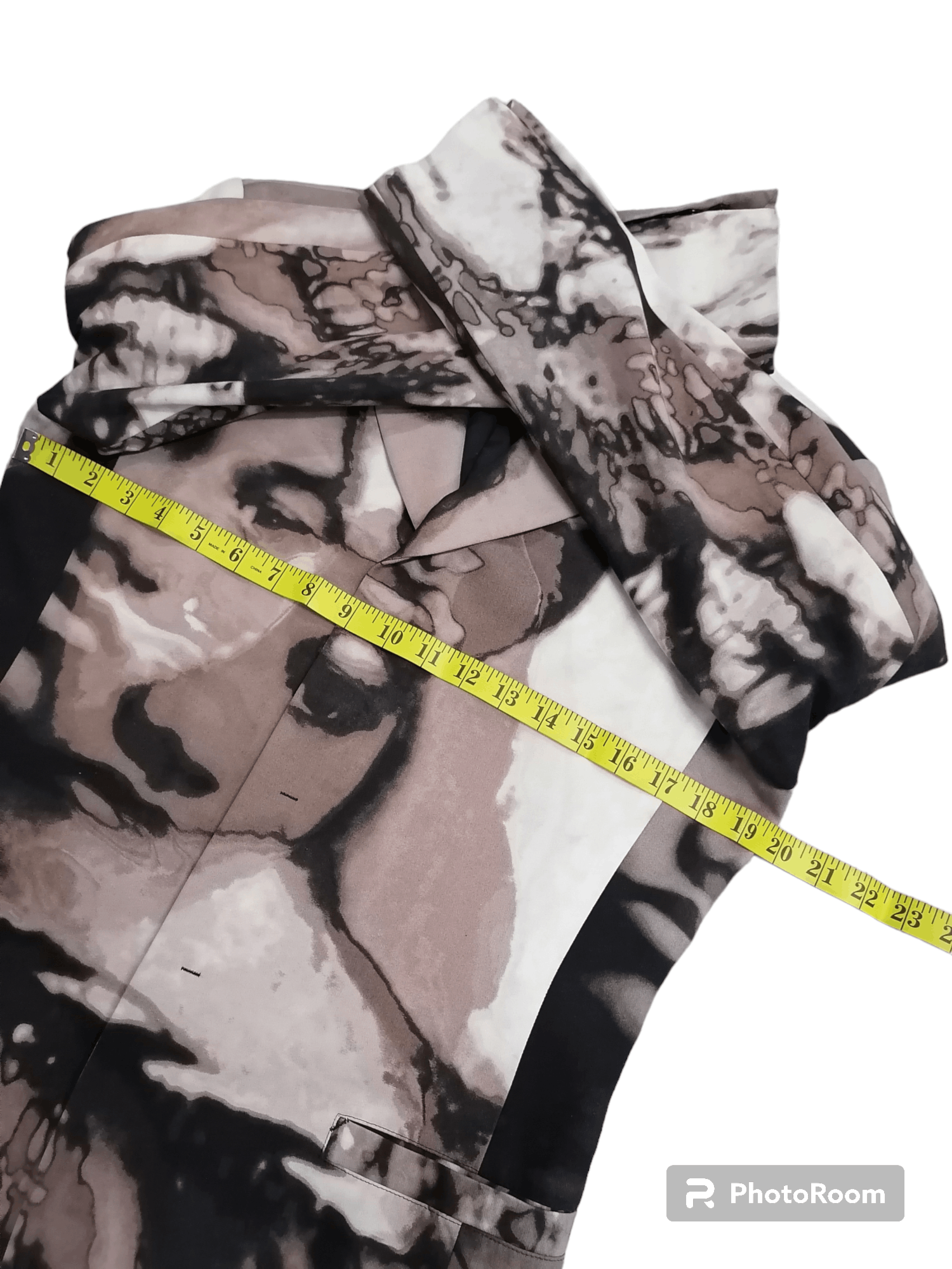 Jean Paul Gaultier Jean Paul Gaultier Homme Face Graphic Printed Jacket Size 48R - 8 Thumbnail