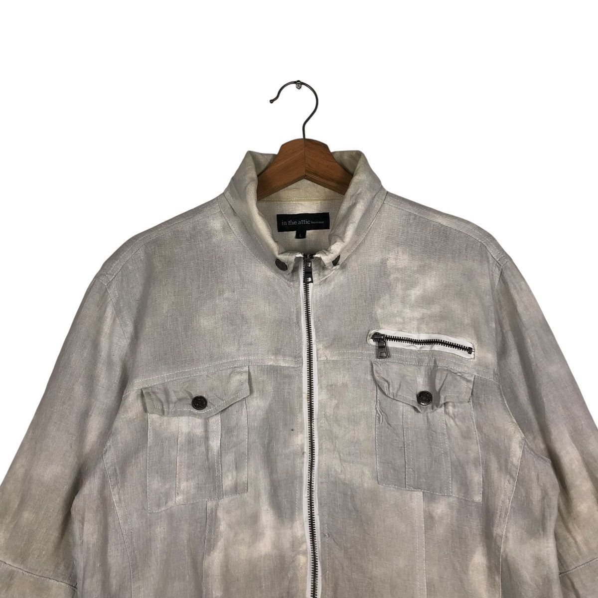 In The Attic 🔥VINTAGE ACID WASH DESIGN SHORT SLEEVE JACKET IN THE ATTIC Size US L / EU 52-54 / 3 - 3 Thumbnail