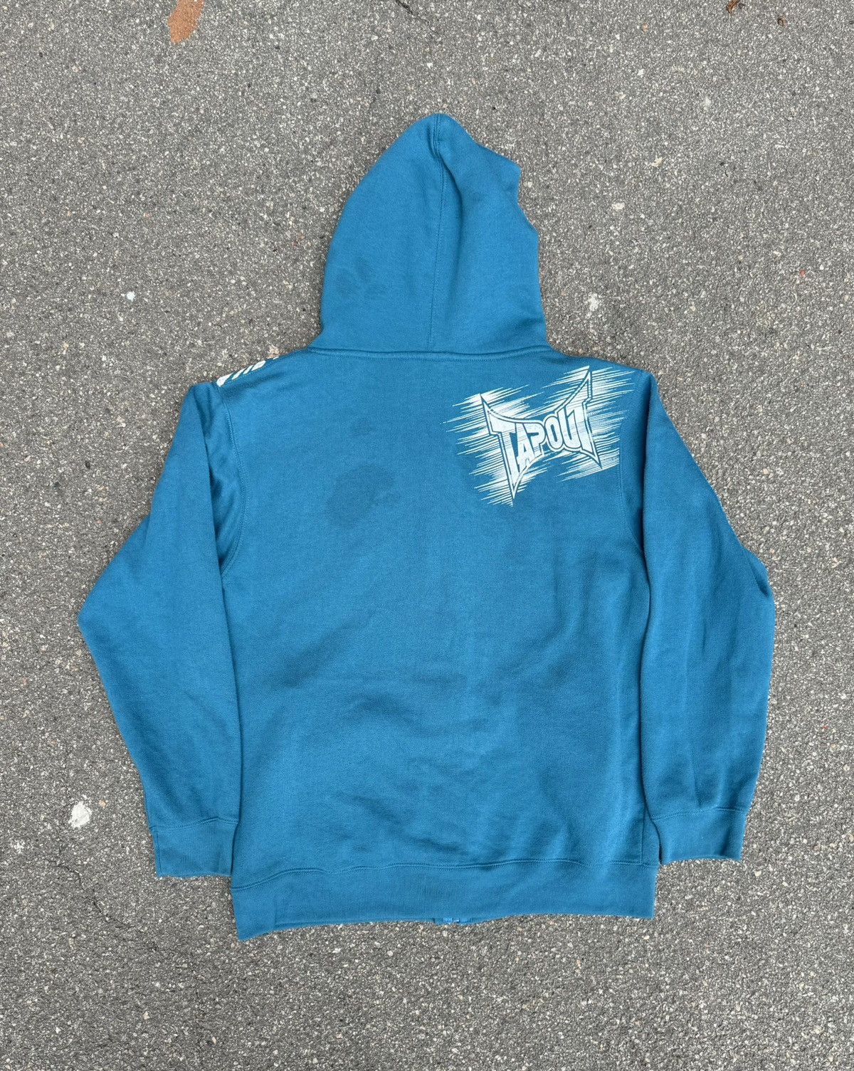 Tapout Vintage Tapout Zip Hoodie MMA Print Size US L / EU 52-54 / 3 - 2 Thumbnail