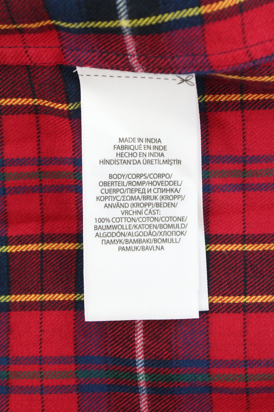 Ralph Lauren 2XL Red Plaid Flannel Custom Fit Button-Up Logo Shirt 87032 Size US XXL / EU 58 / 5 - 8 Thumbnail
