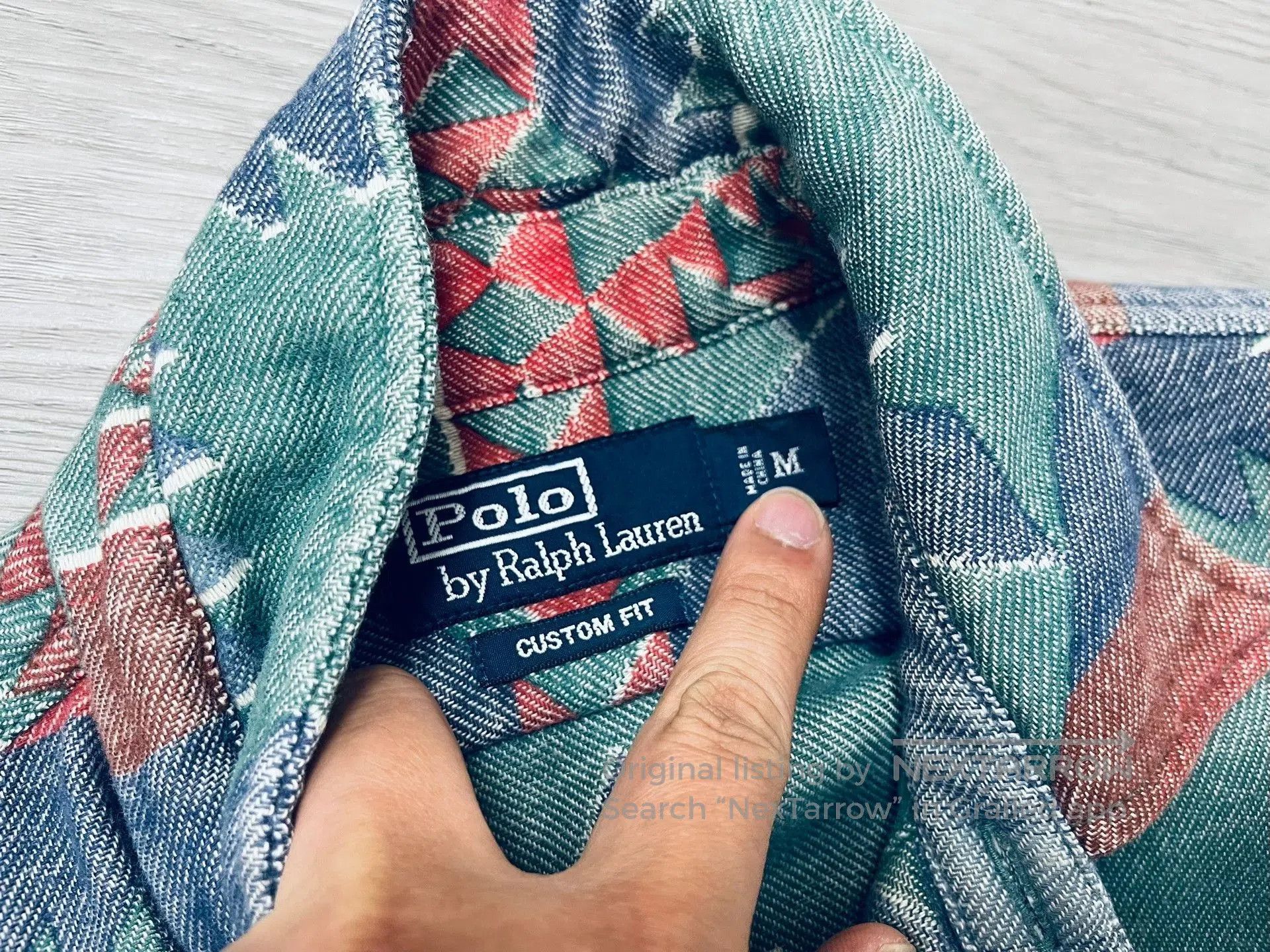 RRL Ralph Lauren Ralph Lauren RRL Navajo Patchwork Shirt Jacket. Size US M / EU 48-50 / 2 - 3 Thumbnail