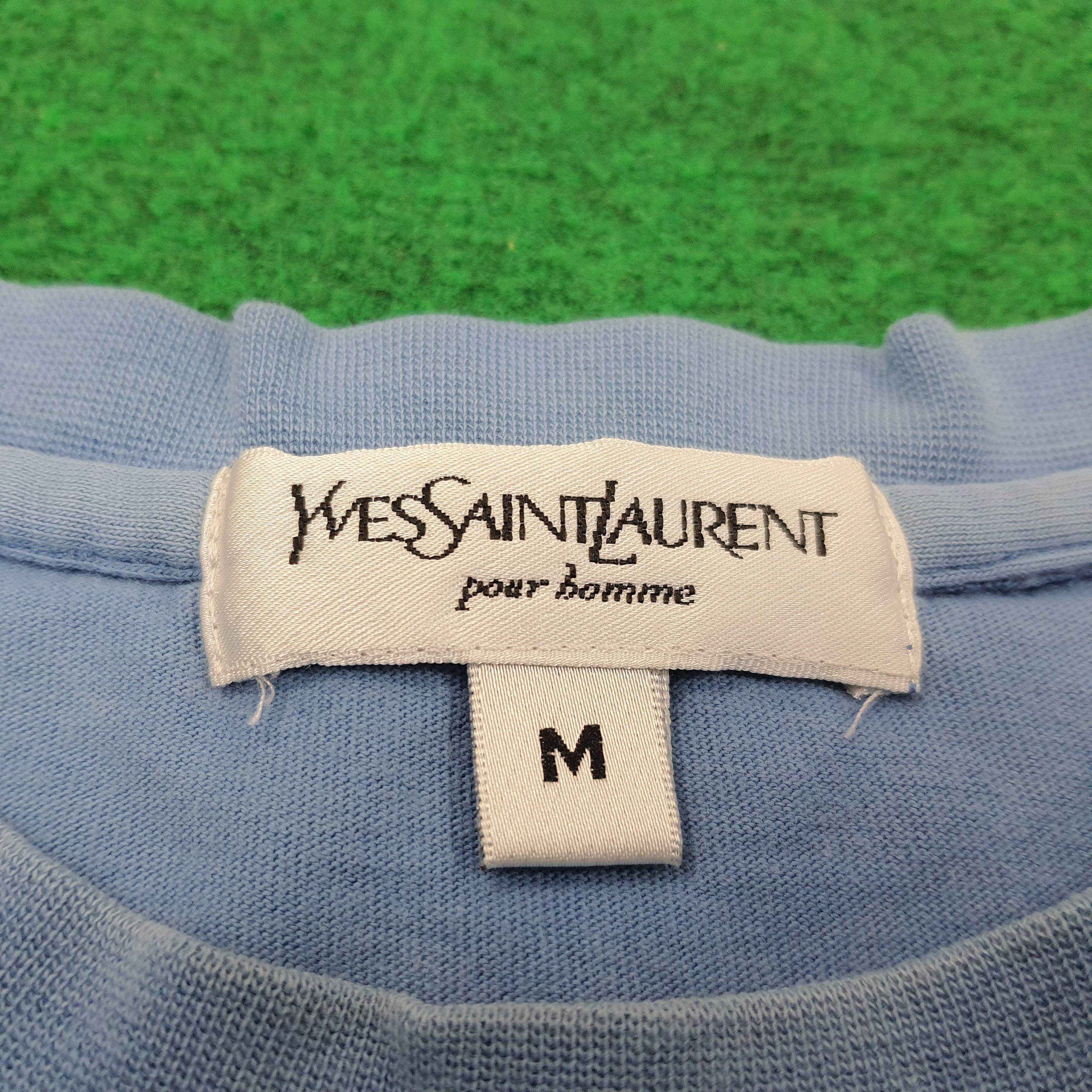 Yves Saint Laurent Vintage YSL Yves Saint Laurent Designer Tshirt C239N36 Size US L / EU 52-54 / 3 - 4 Thumbnail