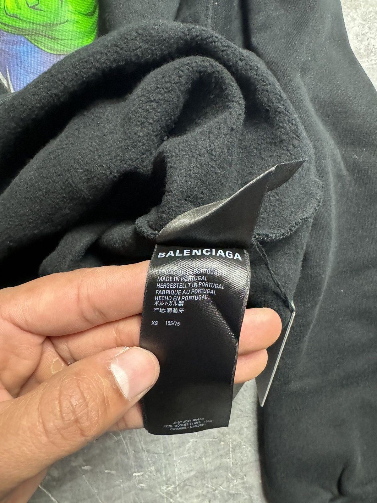 Balenciaga Balenciaga Hulk Oversized Hoodie Size US M / EU 48-50 / 2 - 8 Thumbnail
