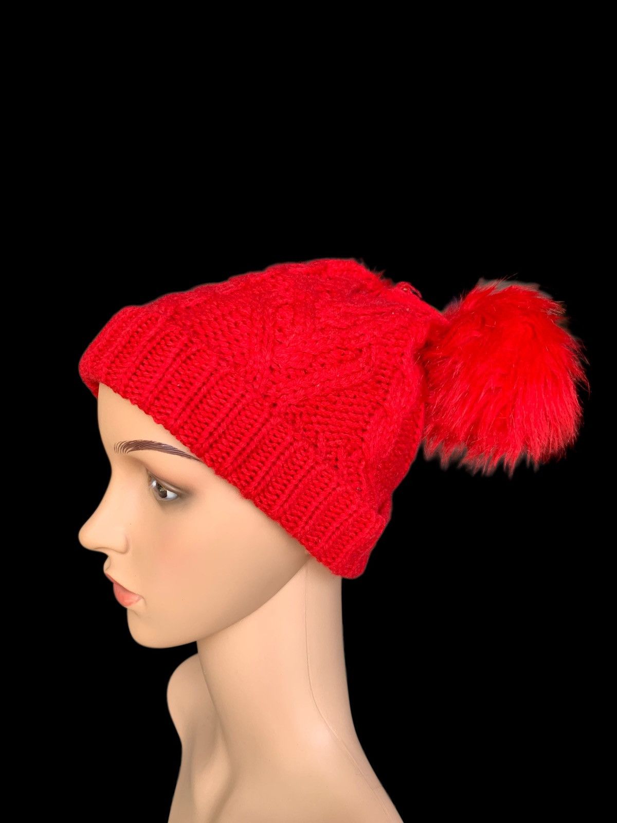 Japanese Brand × Kapital × Vintage Combo Two Beanies Hat Knitt Crochet Cute Size ONE SIZE - 10 Thumbnail