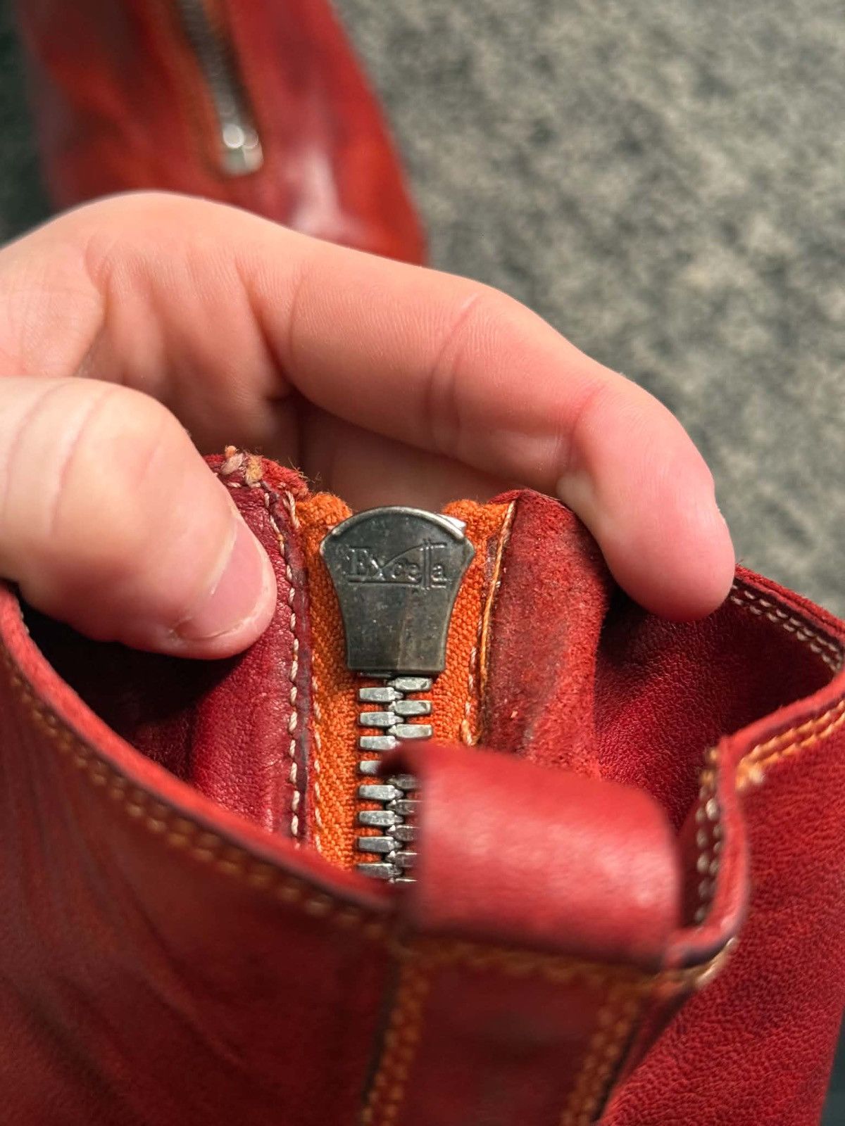Guidi PL2 Guidi — Red Front zip Size US 5.5 / IT 35.5 - 5 Thumbnail