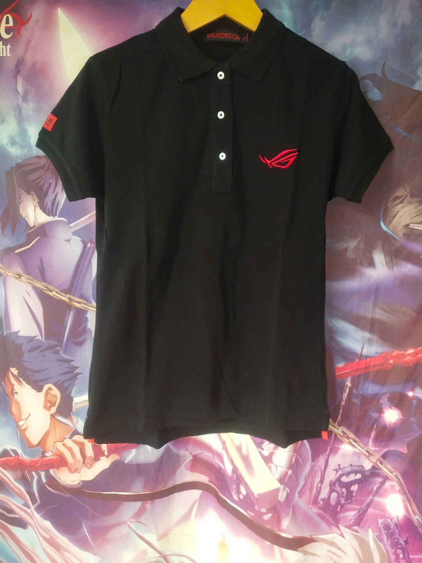 The Game Asus ROG Black Woman Game Polo Tee Size L / US 10 / IT 46 - 1 Thumbnail