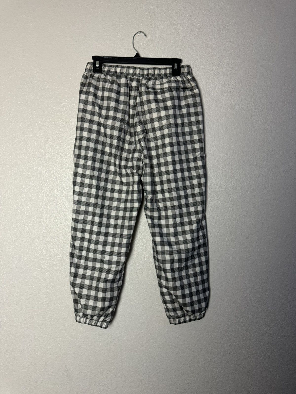 Opening Ceremony OPENING CEREMONY Women's Black Multi Plaid Nylon Jog Pants Size US 33 - 2 Thumbnail