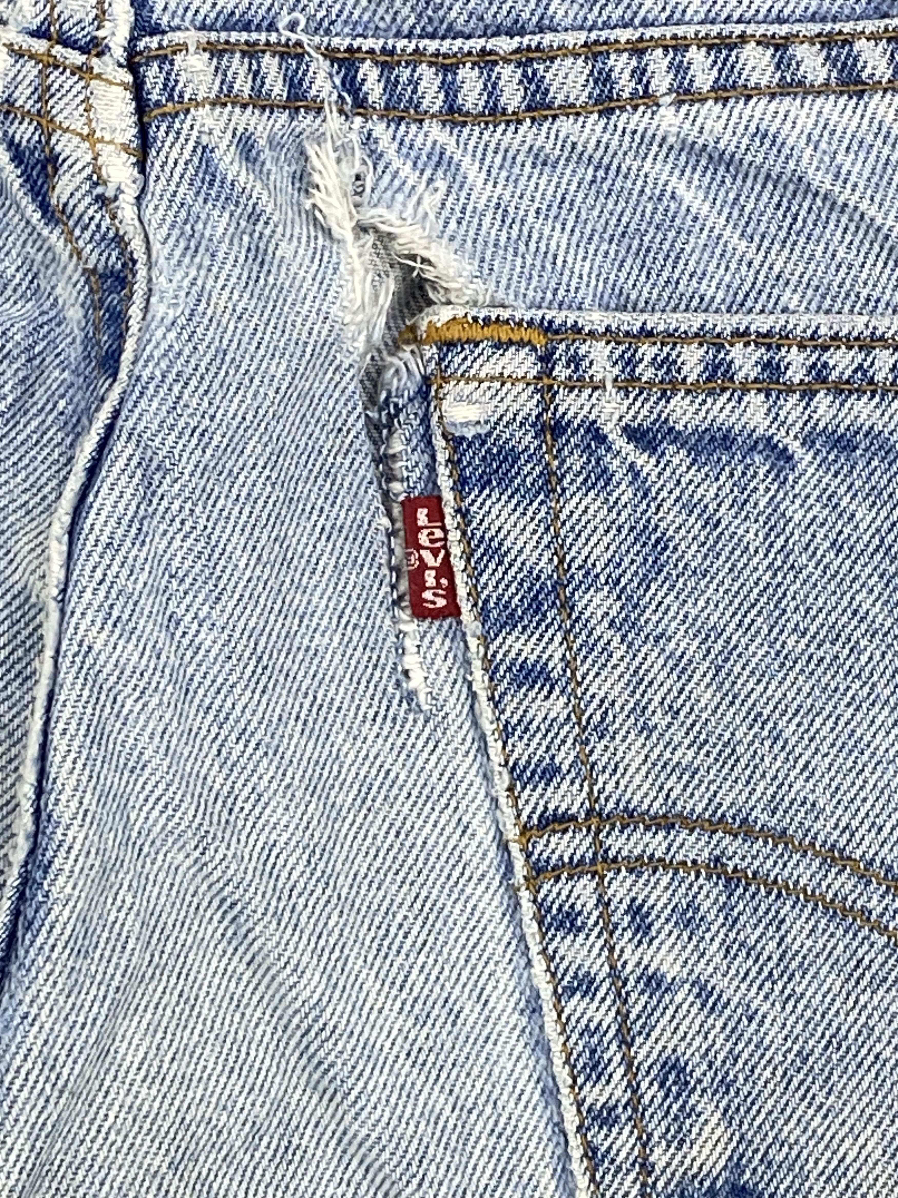 Levi's Vintage 90s Levis 505 Light Wash Jeans DP2706 Size US 31 - 6 Thumbnail